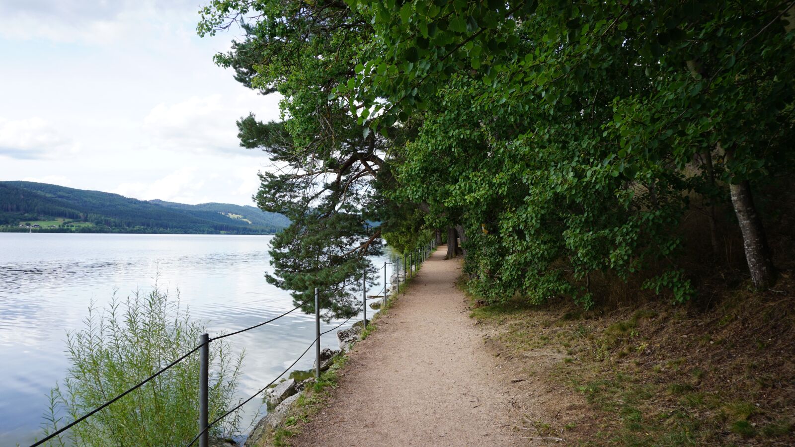 Sony E 16-50mm F3.5-5.6 PZ OSS sample photo. Schluchsee, water, black forest photography