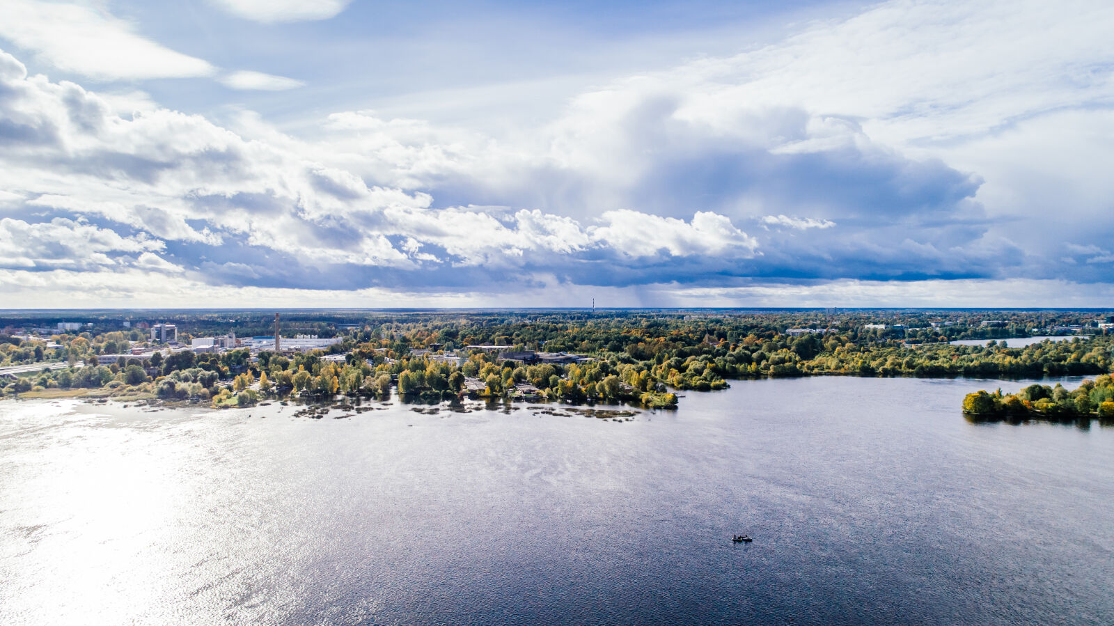 DJI FC6310 sample photo. Aerial, aerial, city, aerial photography