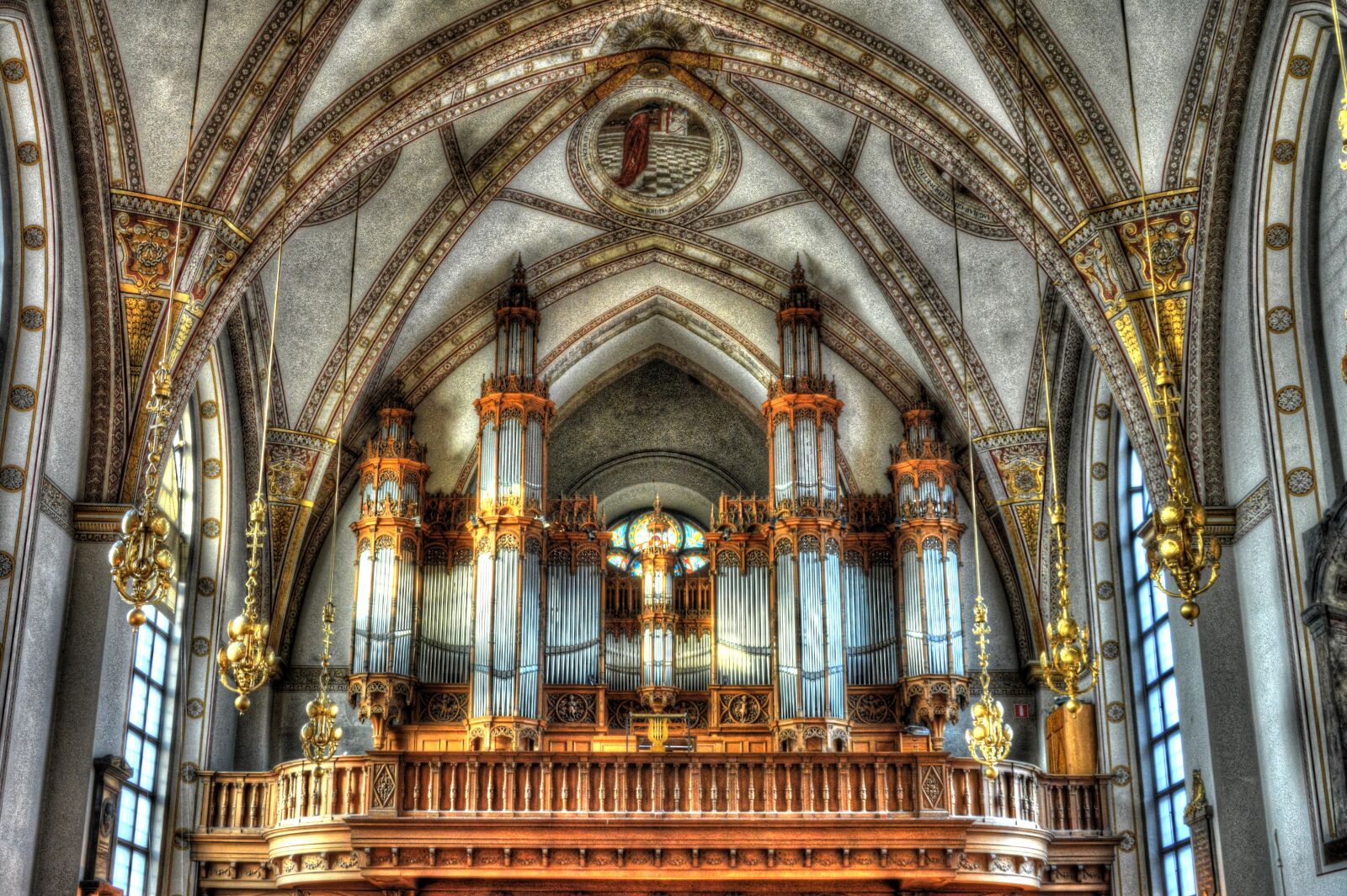 Nikon D7100 sample photo. Santa clara church, stockholm photography