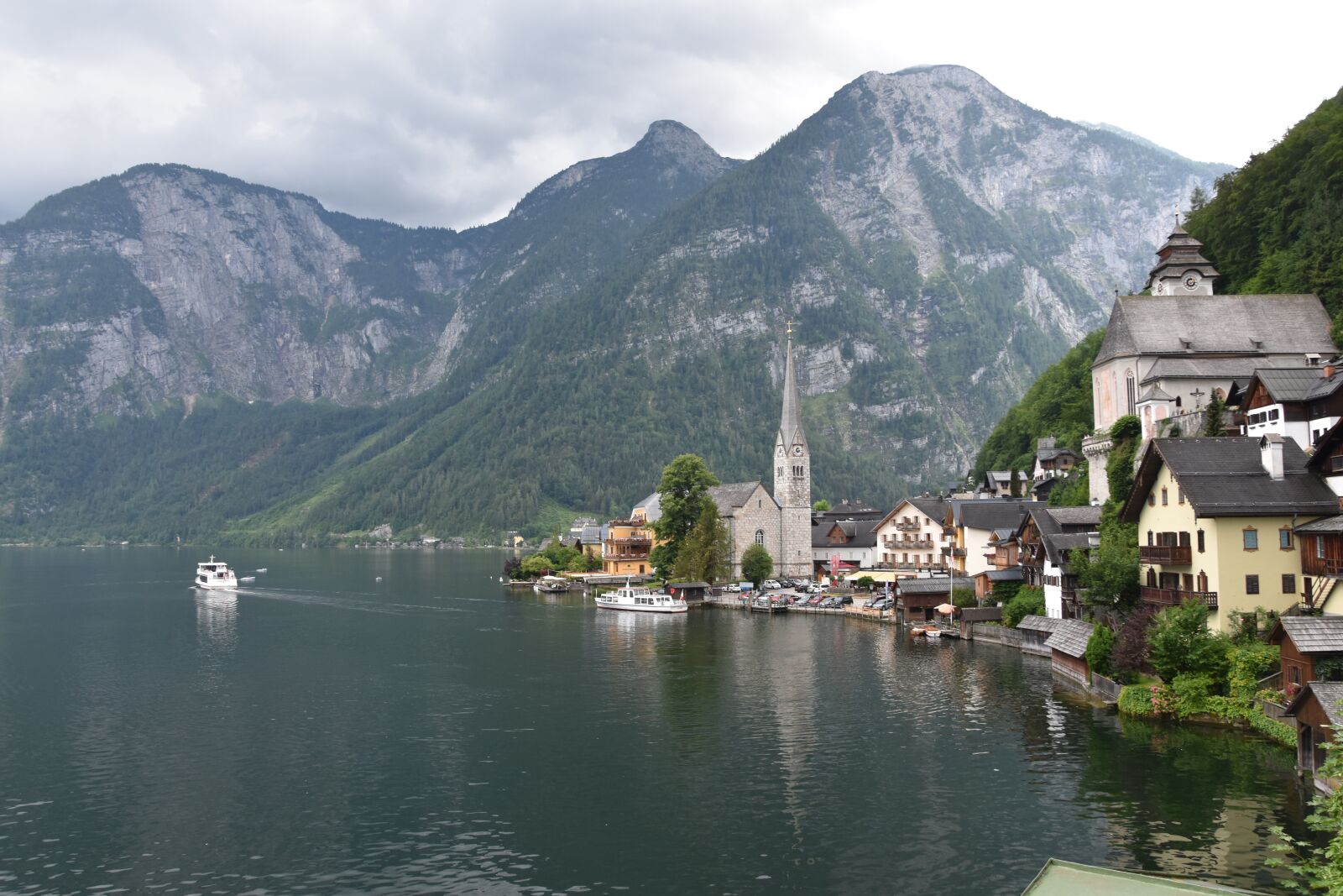 Nikon D5600 sample photo. Hallstatt, austria, mountains photography