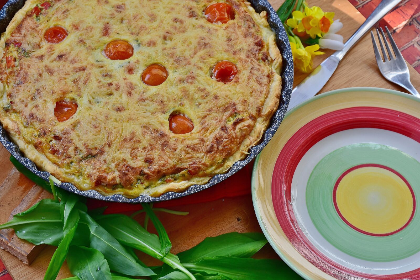 Nikon D7200 sample photo. Quiche, puff pastry, bear's photography