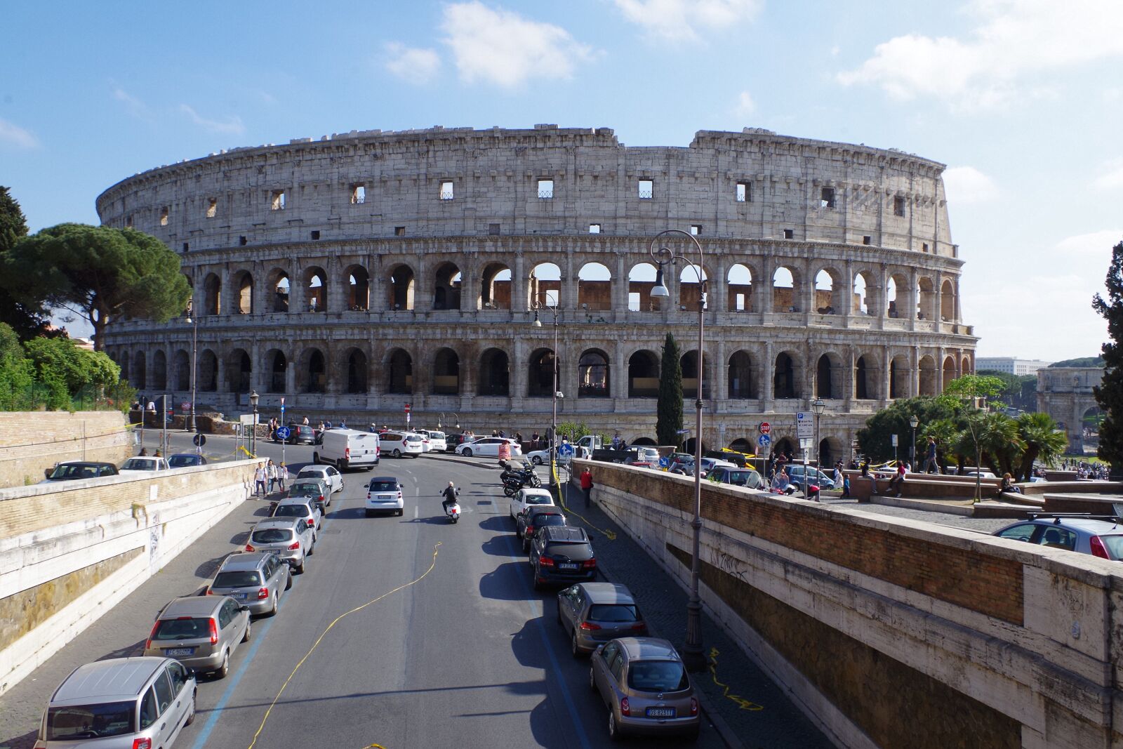 Pentax K-30 sample photo. Rome, colosseum, gladiators photography