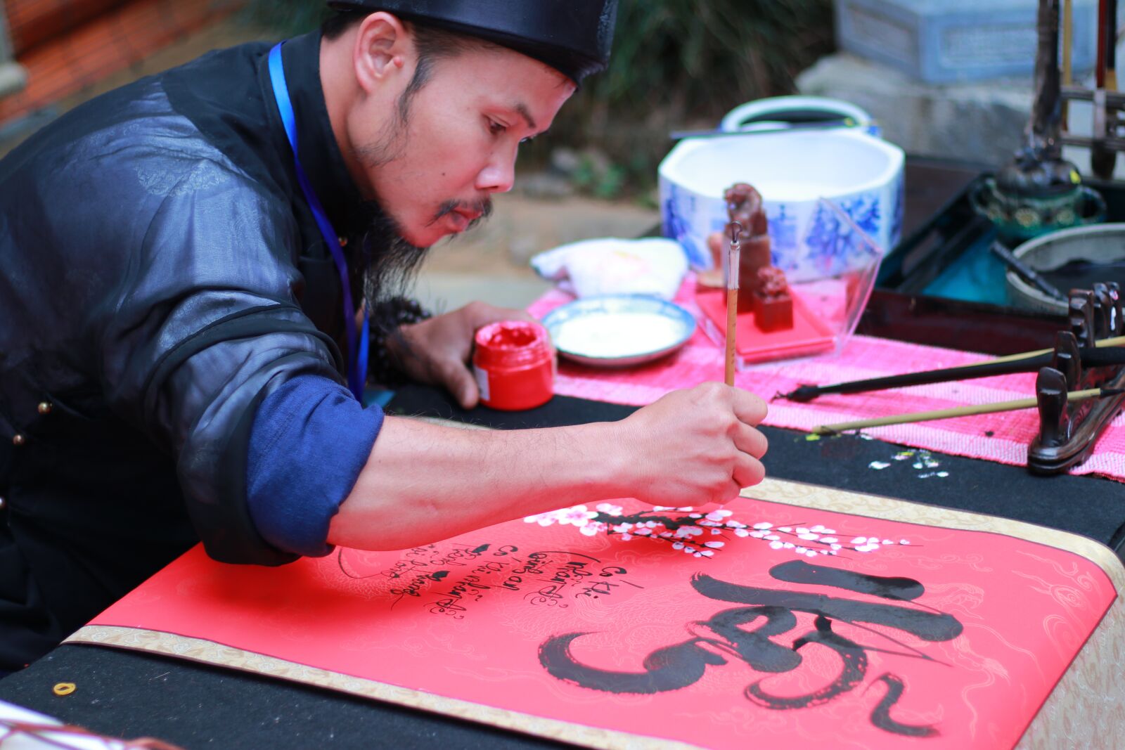Canon EOS 80D sample photo. Calligraphy master, calligraphy, writing photography
