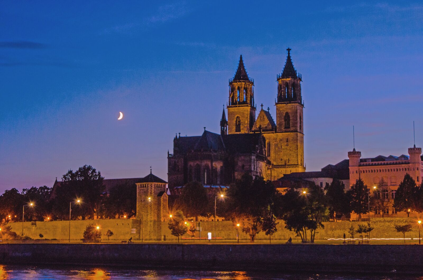 Nikon D5100 sample photo. Magdeburg, dom, elbe photography