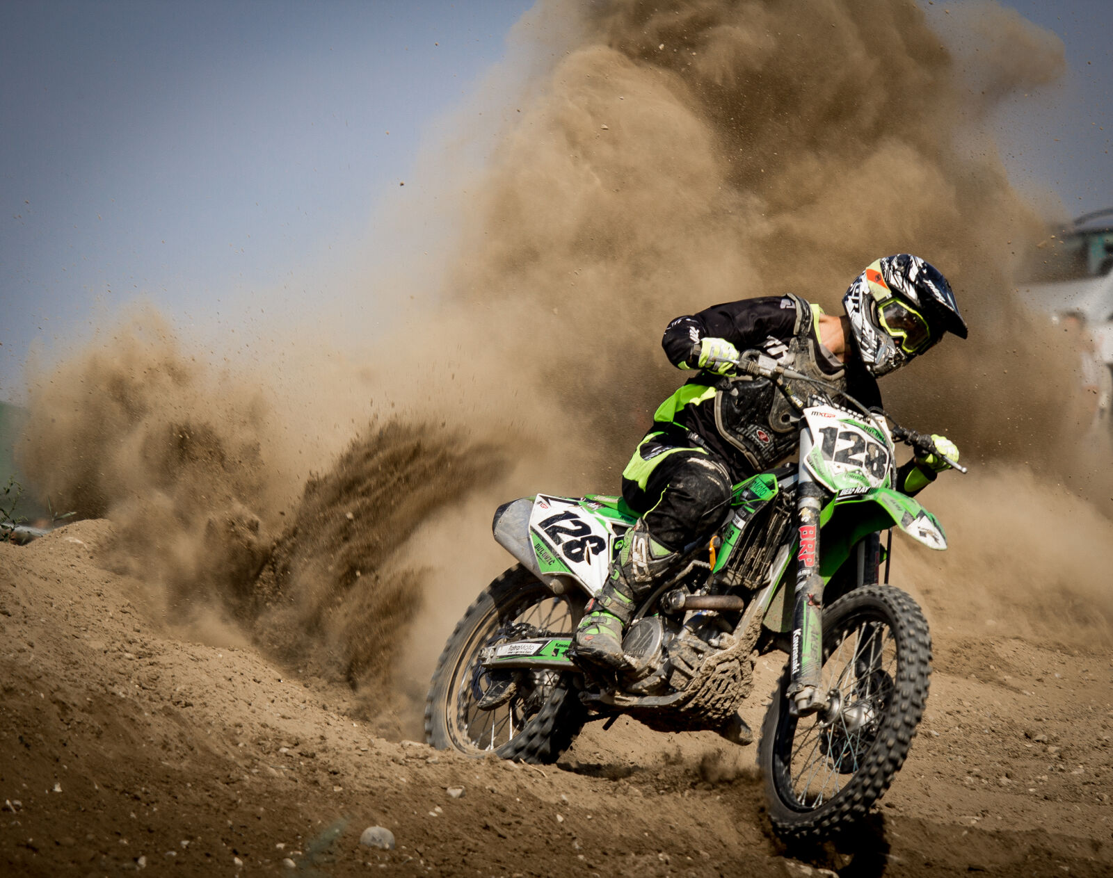Canon EF 70-200mm F4L IS USM sample photo. Action, bike, bike, rider photography