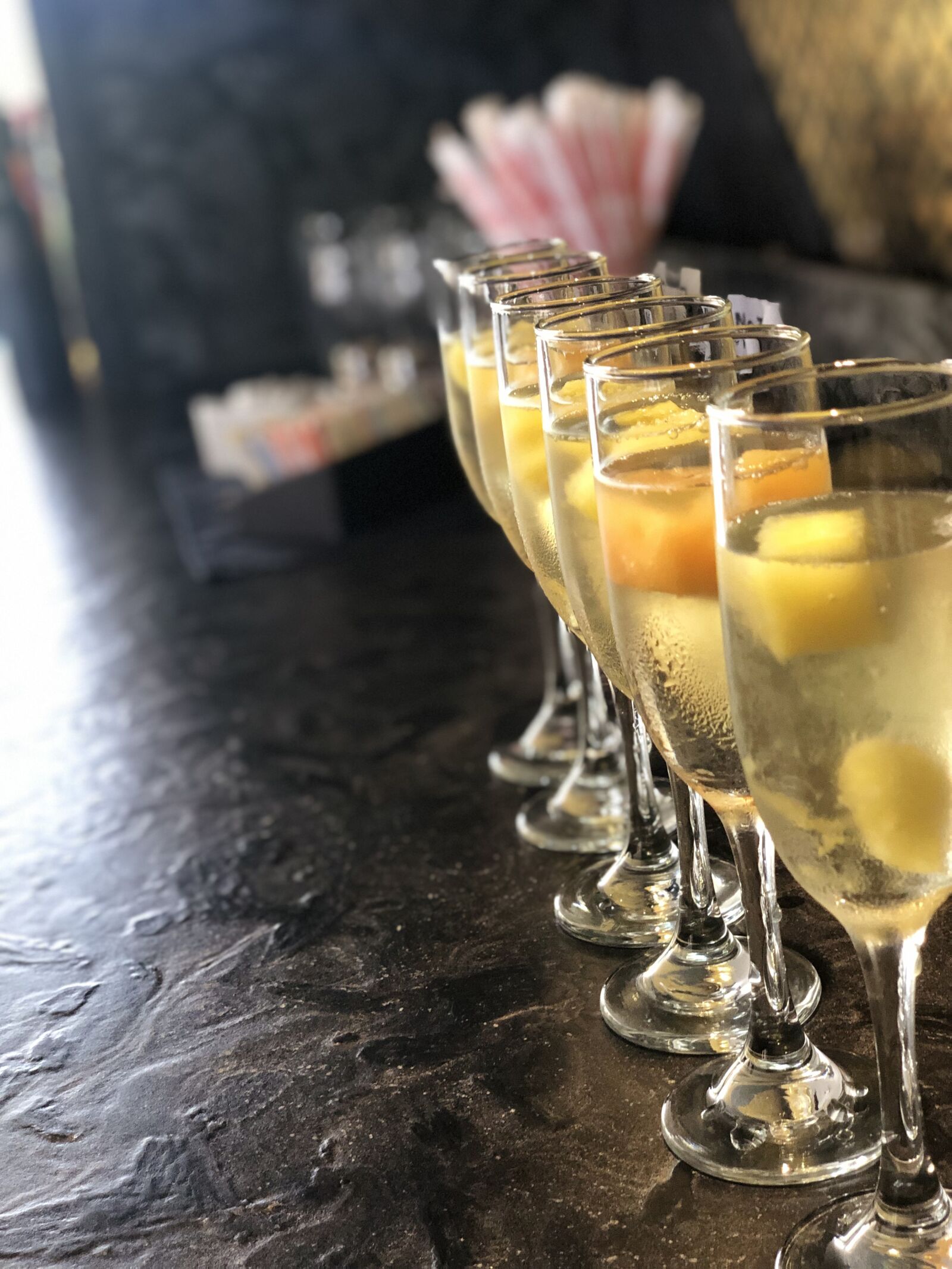 iPhone X back dual camera 6mm f/2.4 sample photo. Toast, cocktail, celebration photography
