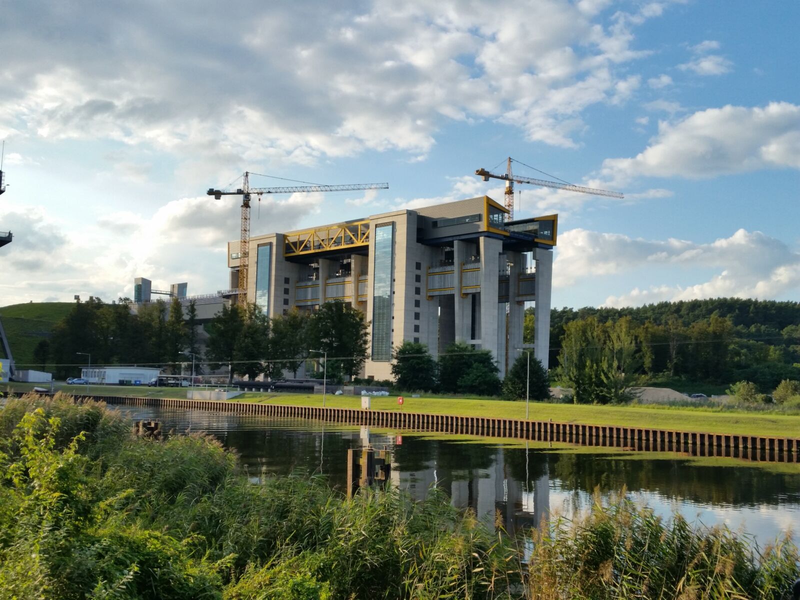Samsung Galaxy S5 sample photo. Boat lift, niederfinow, brandenburg photography