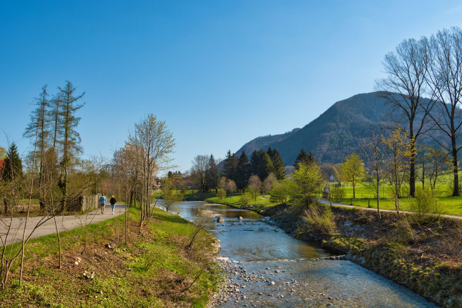 Nikon D7100 sample photo. Spring, river, prien photography