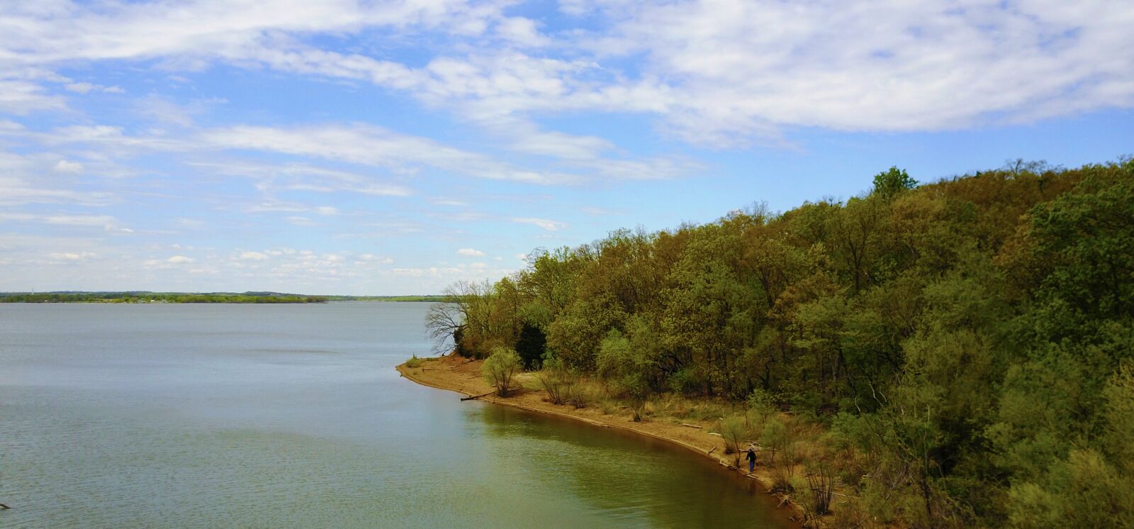 DJI FC220 sample photo. Aerial, shot, lake photography