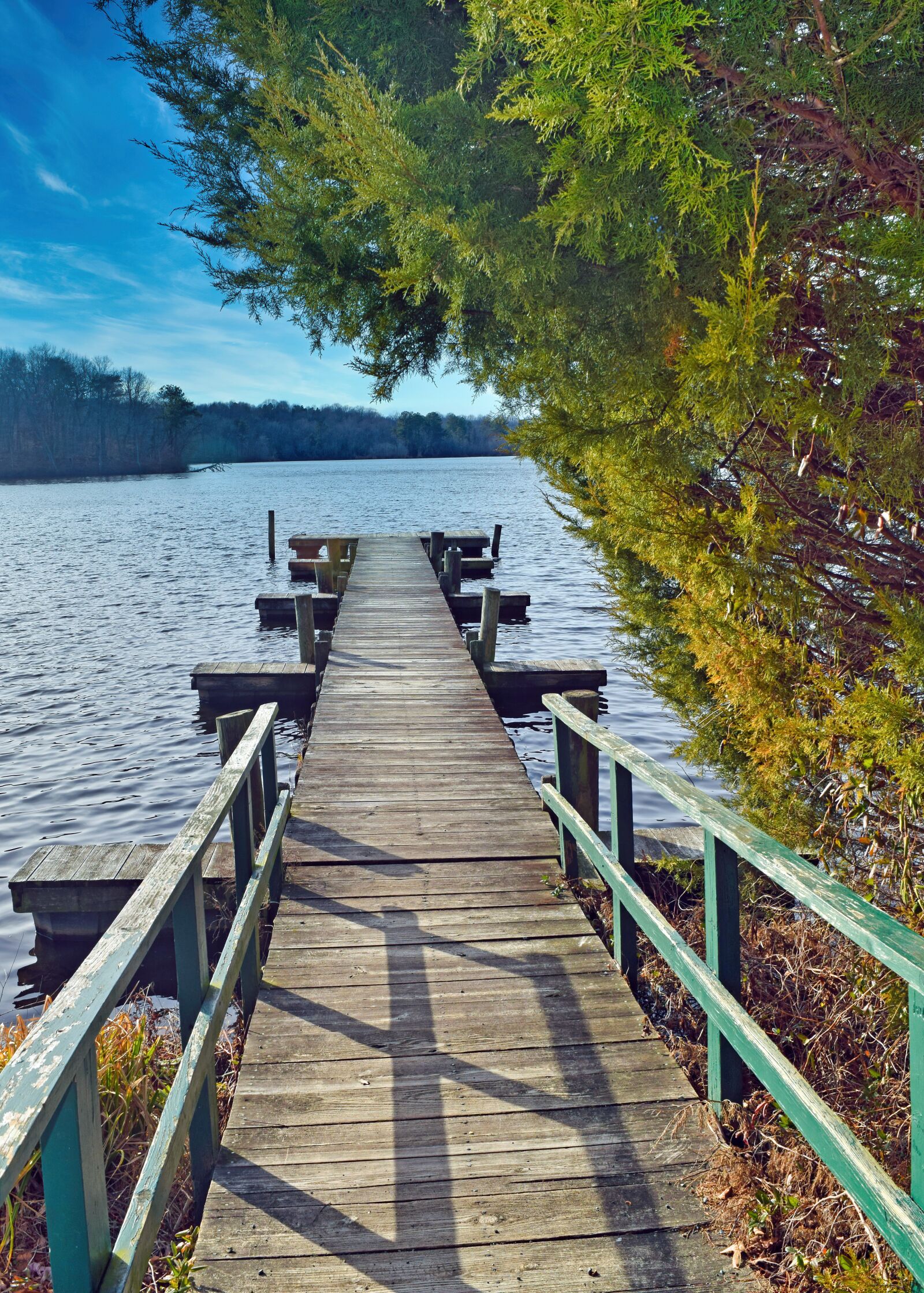 Nikon D3300 sample photo. Dock, water, pier photography