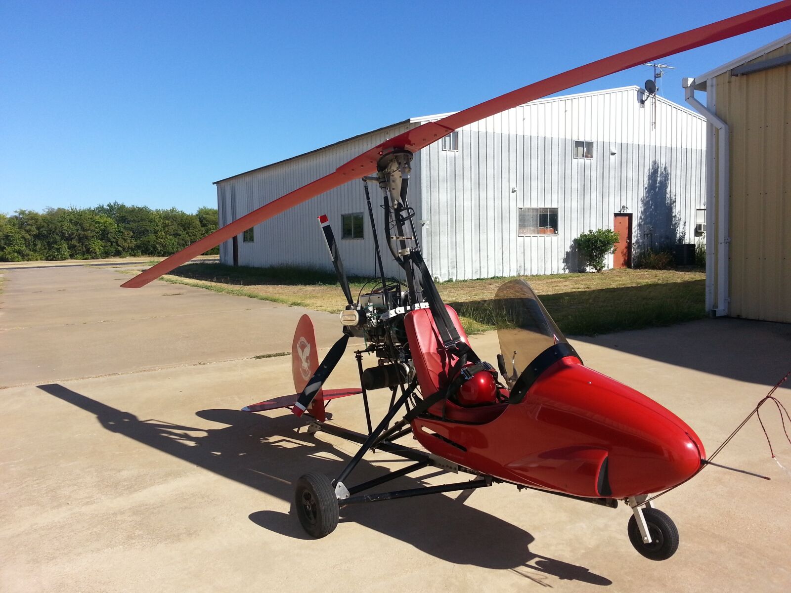 Samsung Galaxy Note2 sample photo. Aircraft, gyrocopter, aviation photography