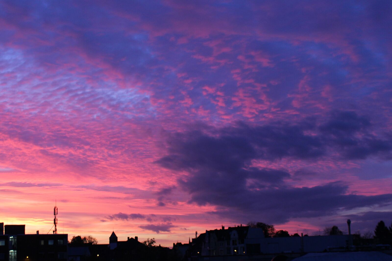 Canon EOS 700D (EOS Rebel T5i / EOS Kiss X7i) sample photo. Sunset, sky, abendstimmung photography