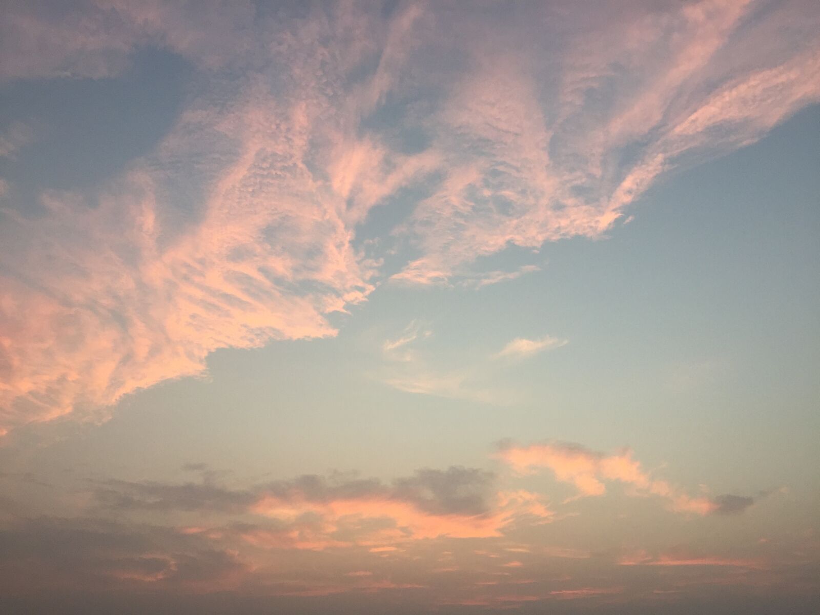 iPhone 6 back camera 4.15mm f/2.2 sample photo. Evening, sky photography