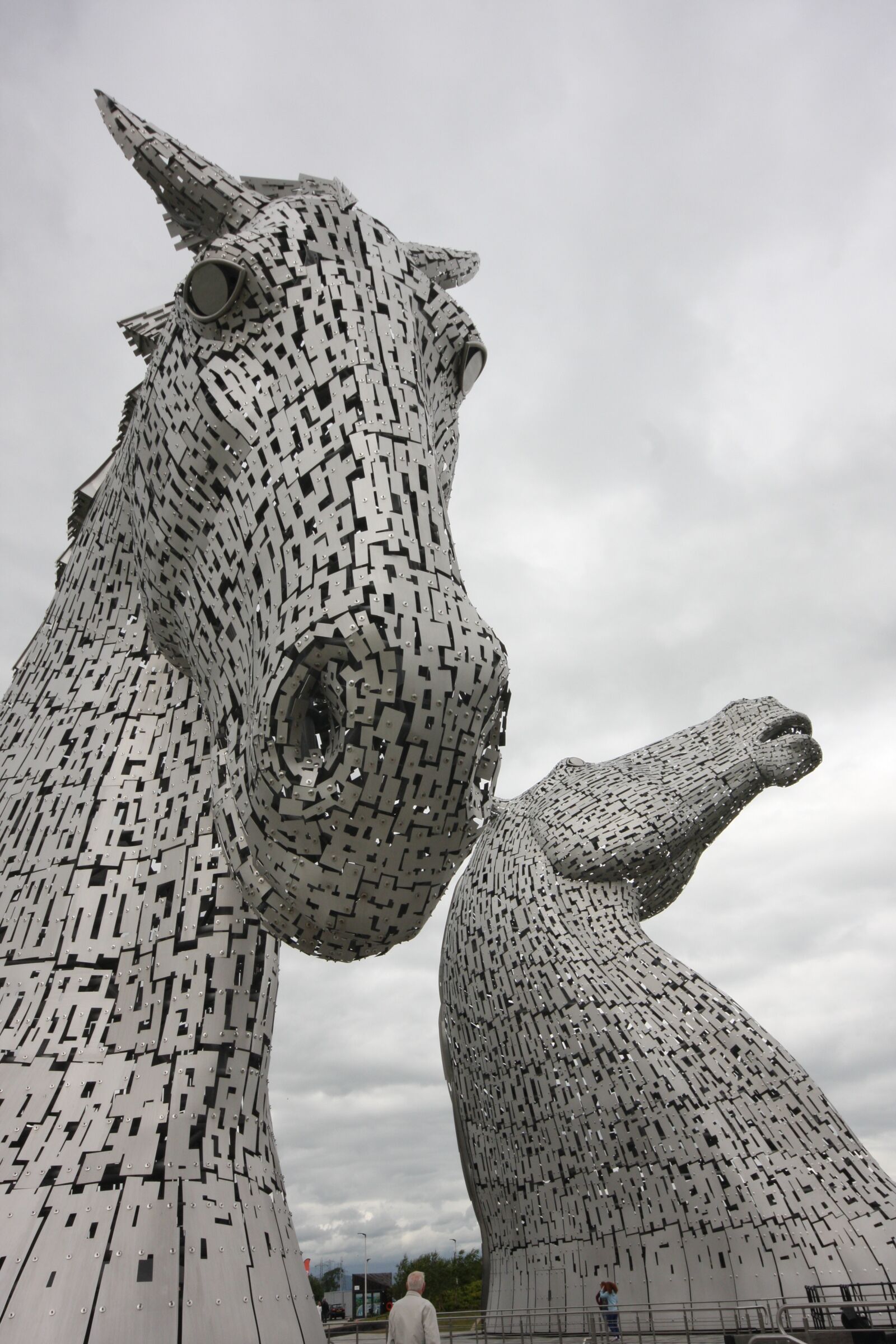 Canon EOS 40D sample photo. The, kelpies, falkirk photography