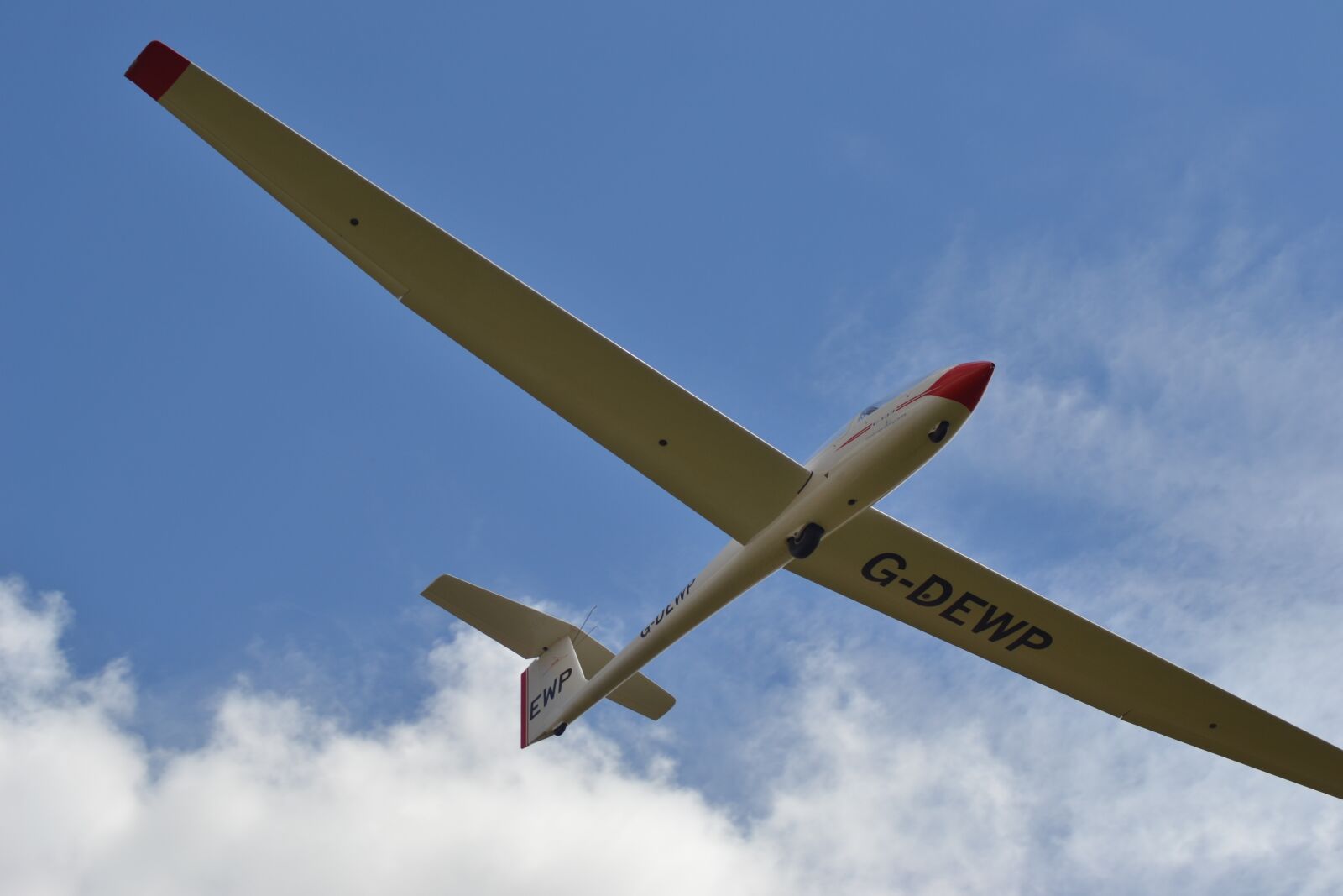 Nikon D3100 sample photo. Glider, flying, sky photography
