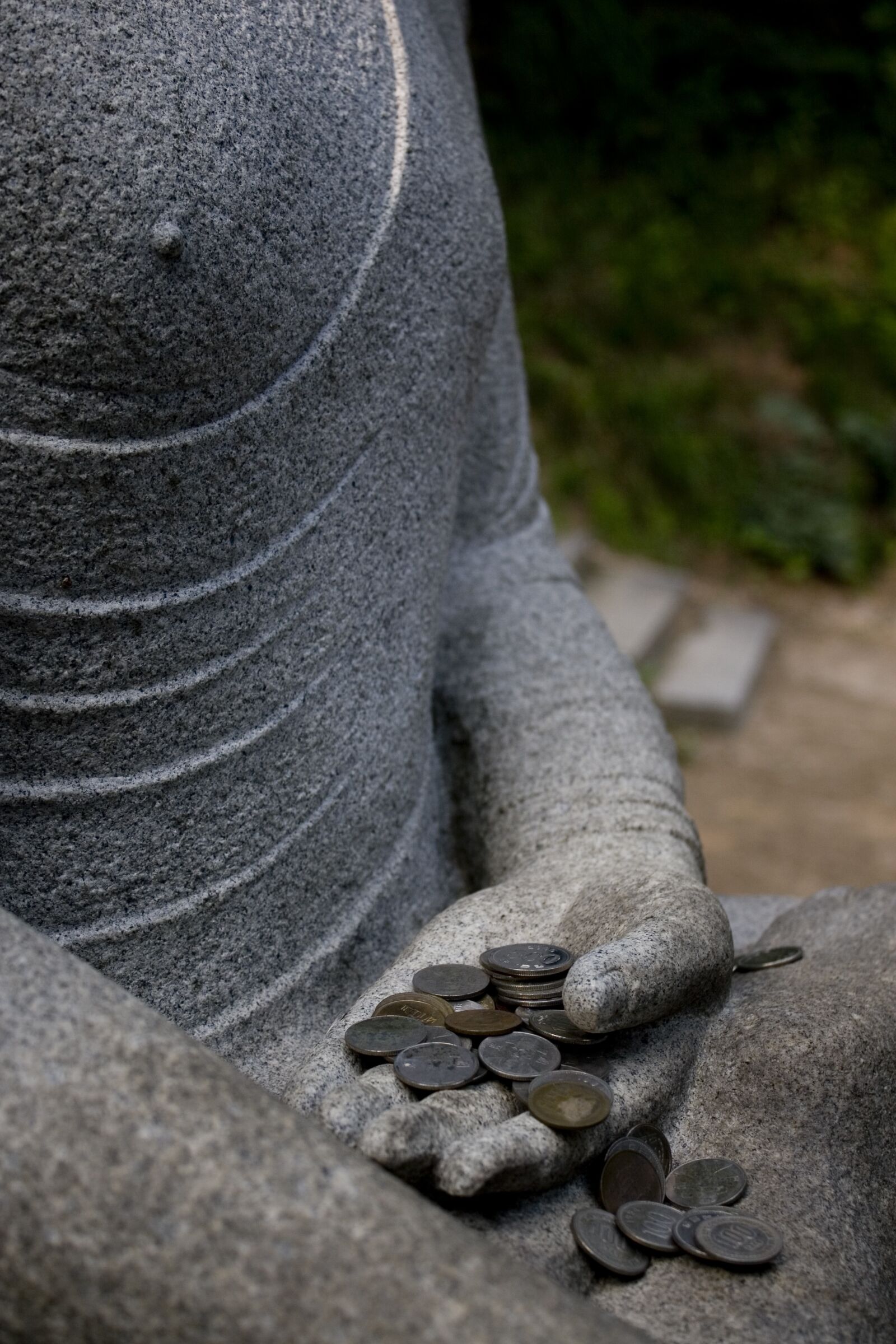 Canon EOS 30D sample photo. Buddha, buddhism, stone buddha photography