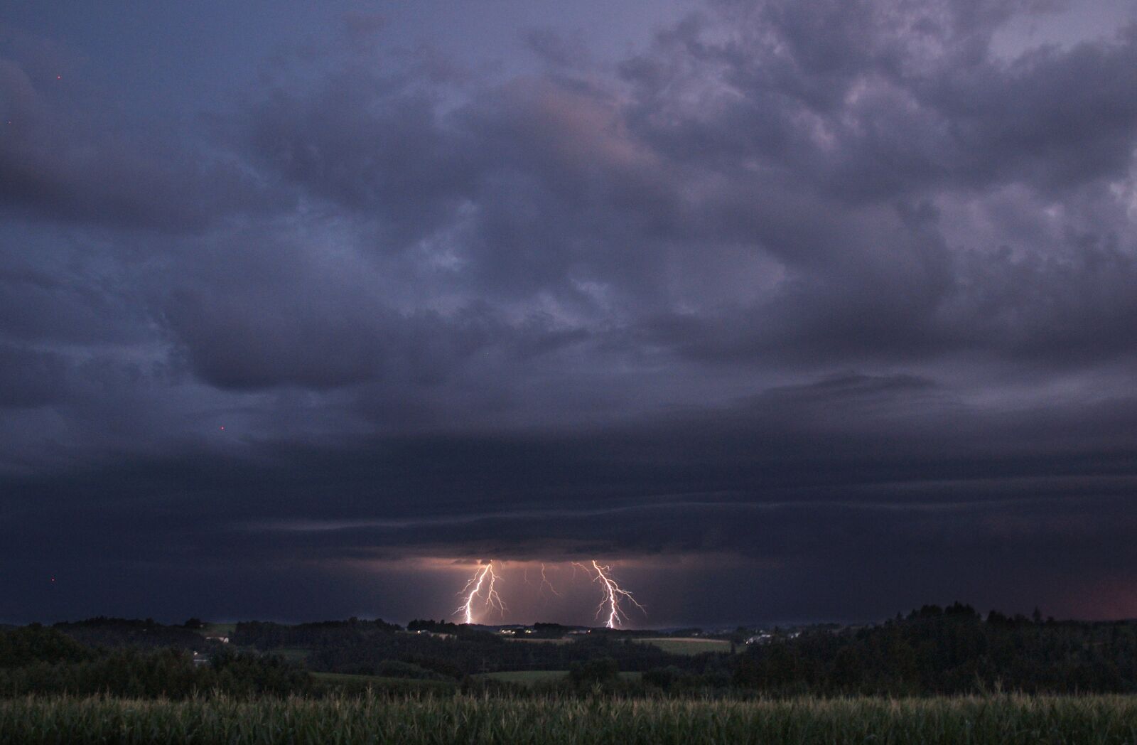 Nikon D90 sample photo. Flashes, thunderstorm, storm photography