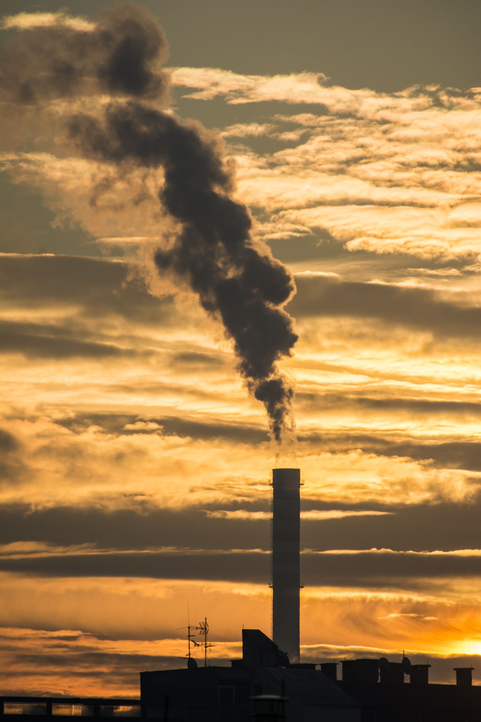 Nikon D7100 sample photo. Smokestack, industry, smoke photography