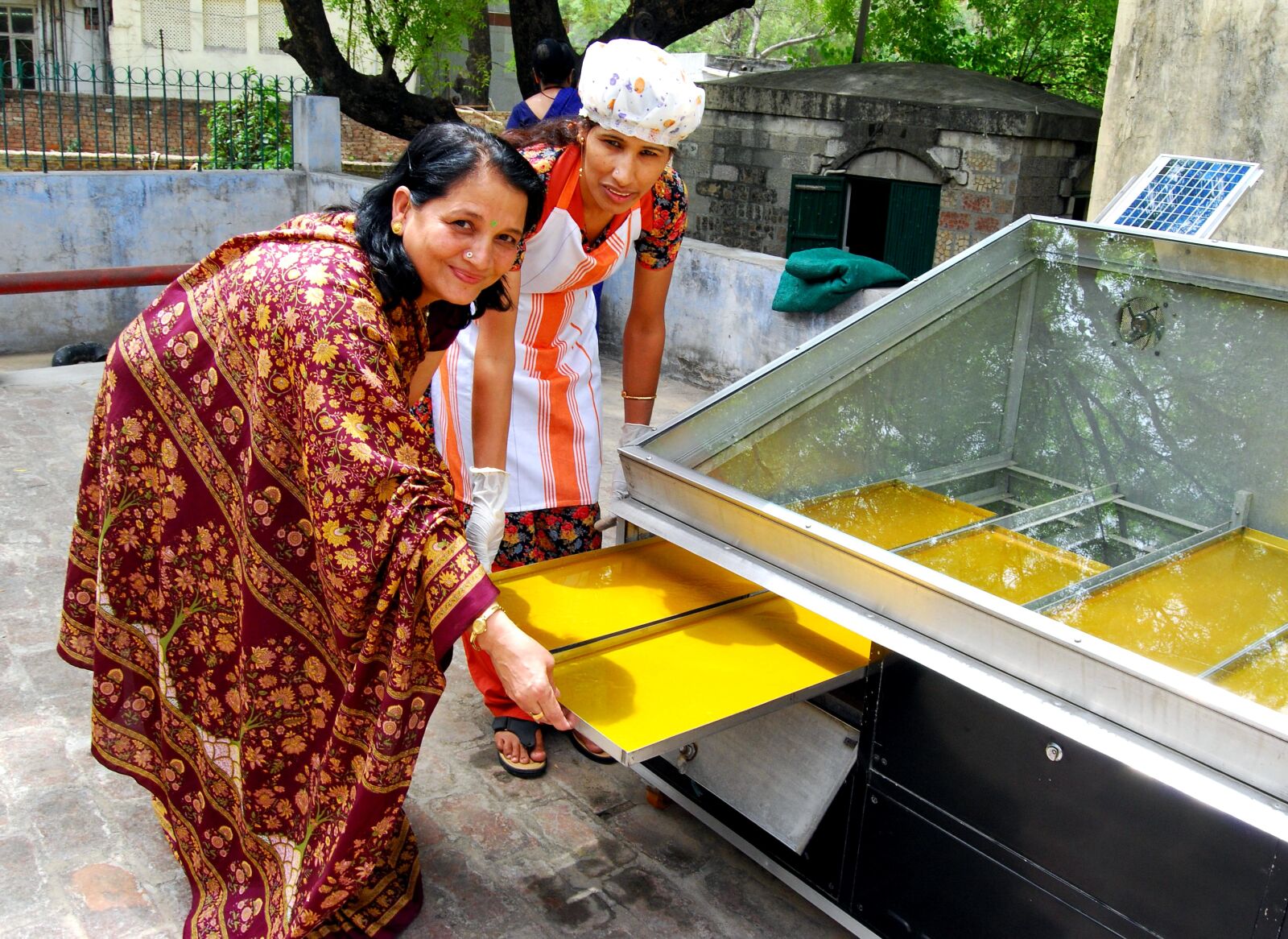 Nikon D40X sample photo. Solar, dryers, india, enable photography