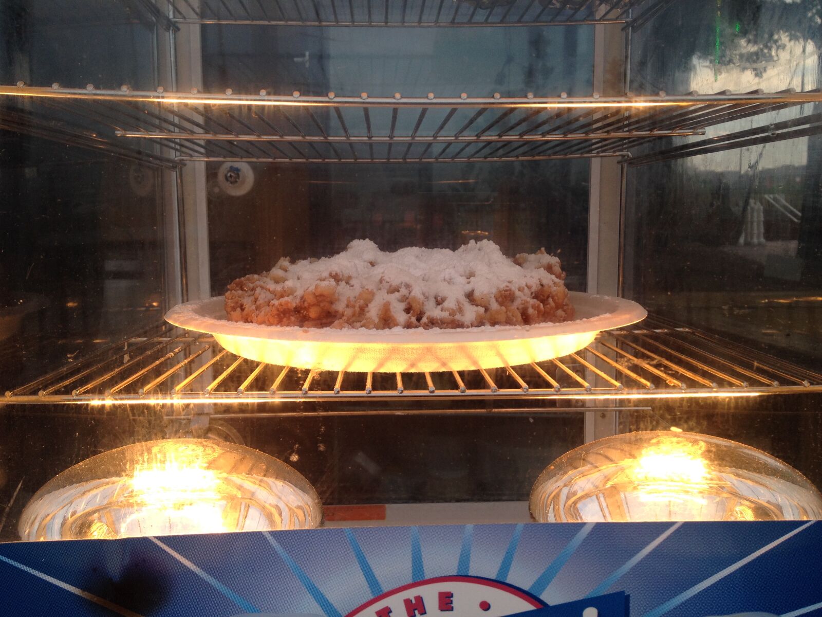 iPhone 4S back camera 4.28mm f/2.4 sample photo. Boardwalk, carnival, dessert, funnel photography
