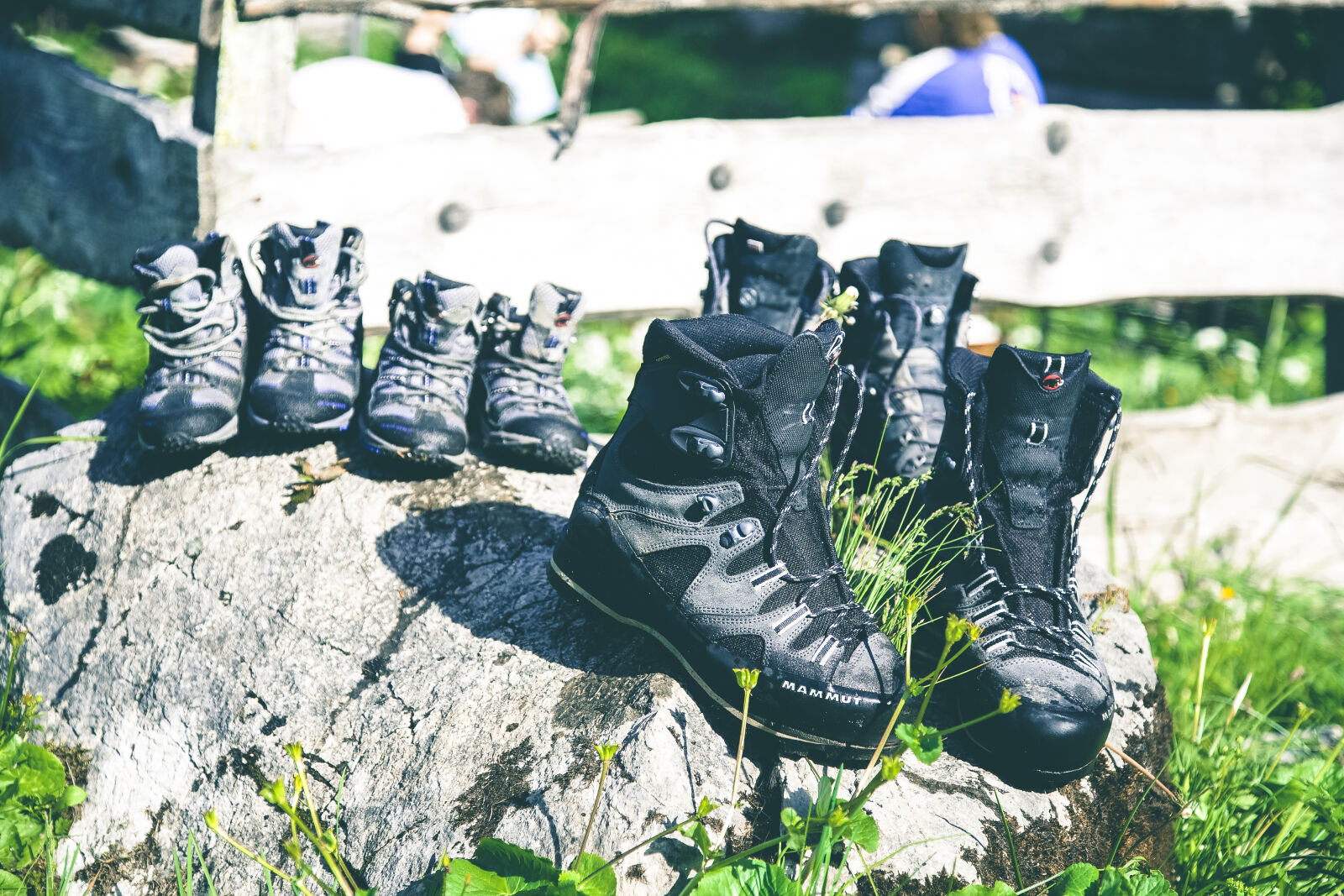 Canon EOS 5D + Canon EF 24-105mm F4L IS USM sample photo. Rocks, shoes, boots, footwear photography