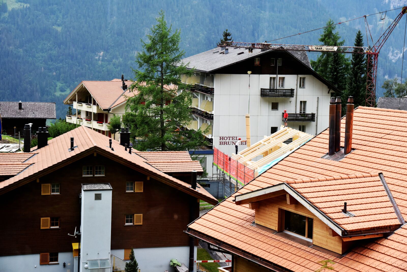 Nikon D750 sample photo. Switzerland, small town, light photography