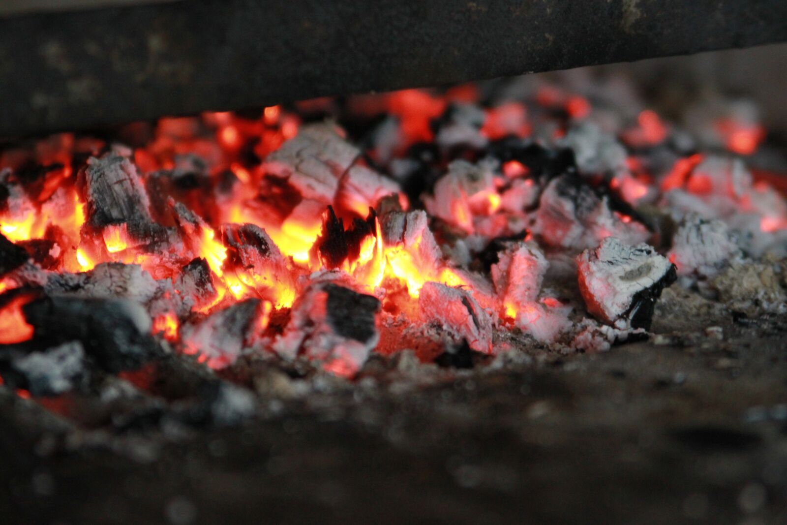 Canon EOS 500D (EOS Rebel T1i / EOS Kiss X3) sample photo. Coals, fire, koster photography