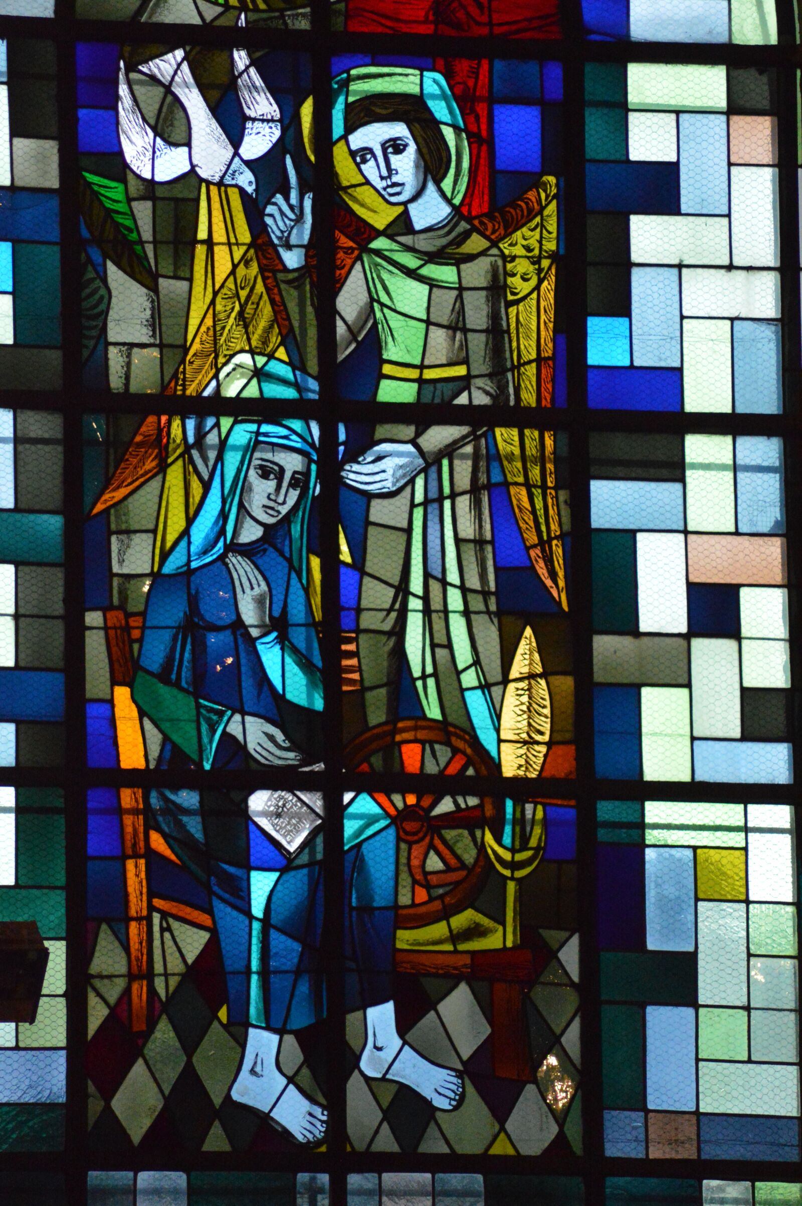Nikon D3200 sample photo. Stained glass, window, church photography