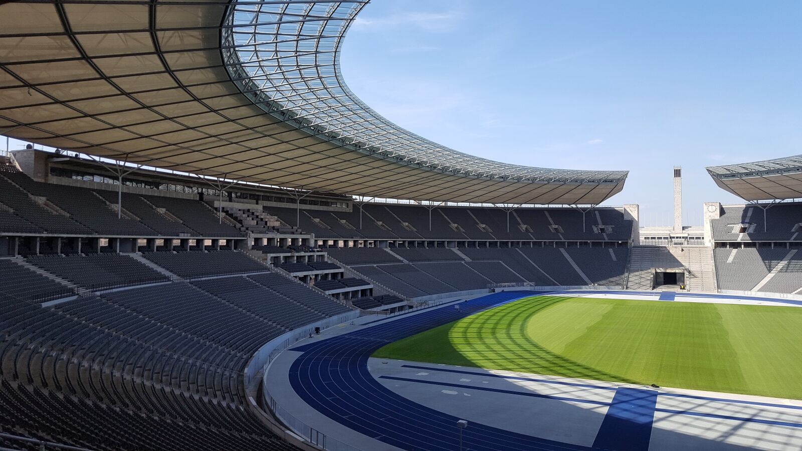 Samsung GALAXY S6 edge sample photo. Olympic stadium, berlin, stadium photography