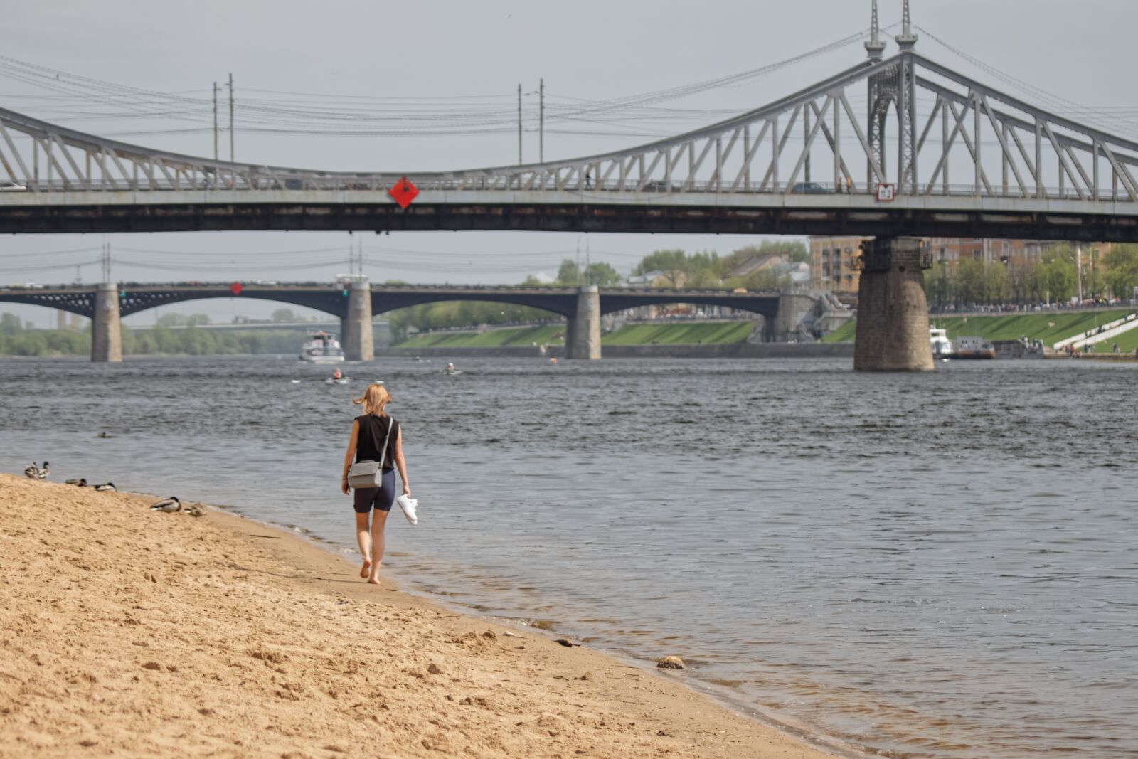 Canon EOS 500D (EOS Rebel T1i / EOS Kiss X3) sample photo. Summer, river, beach photography