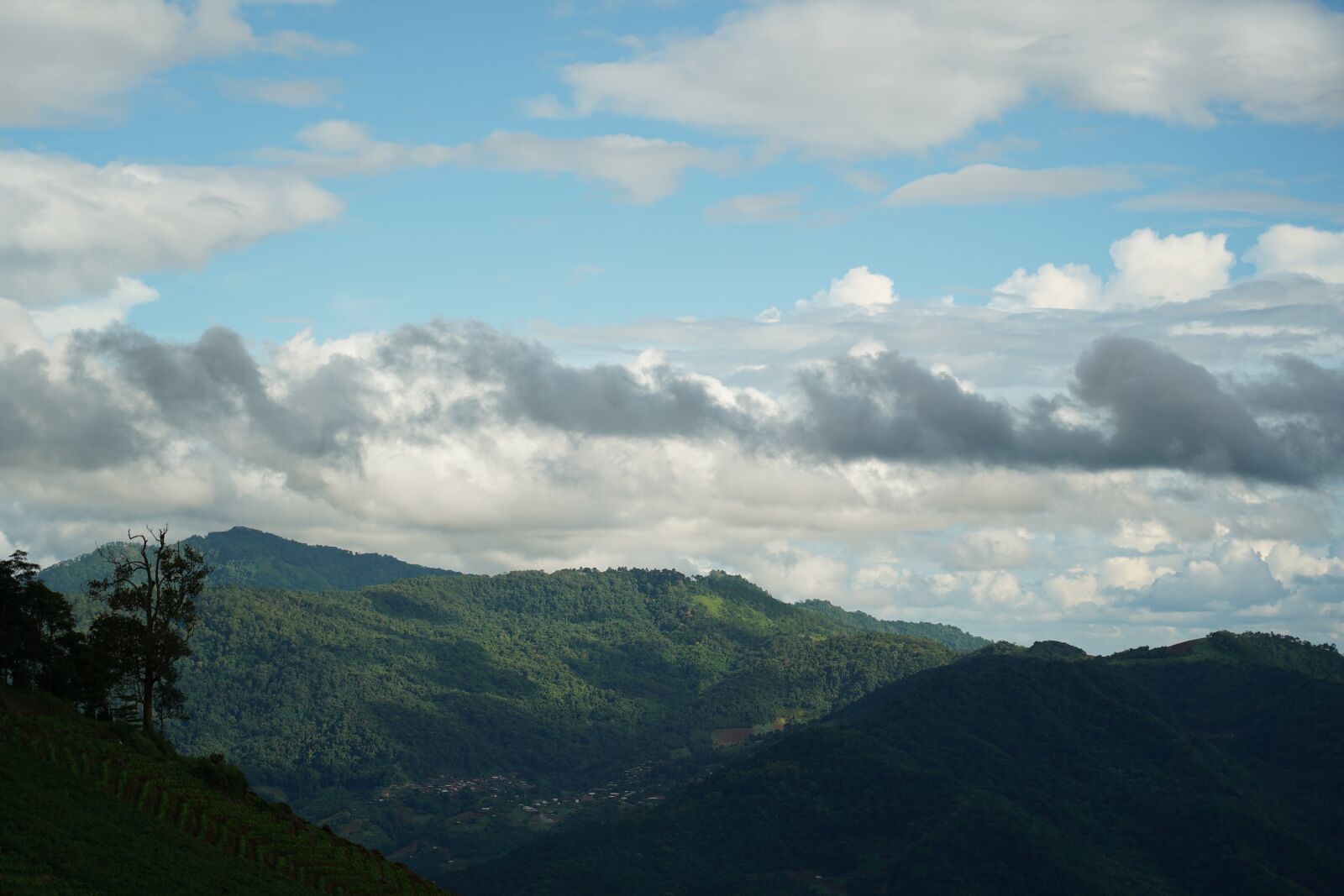 Sony FE 24-105mm F4 G OSS sample photo. Sky, highlands, scenery photography
