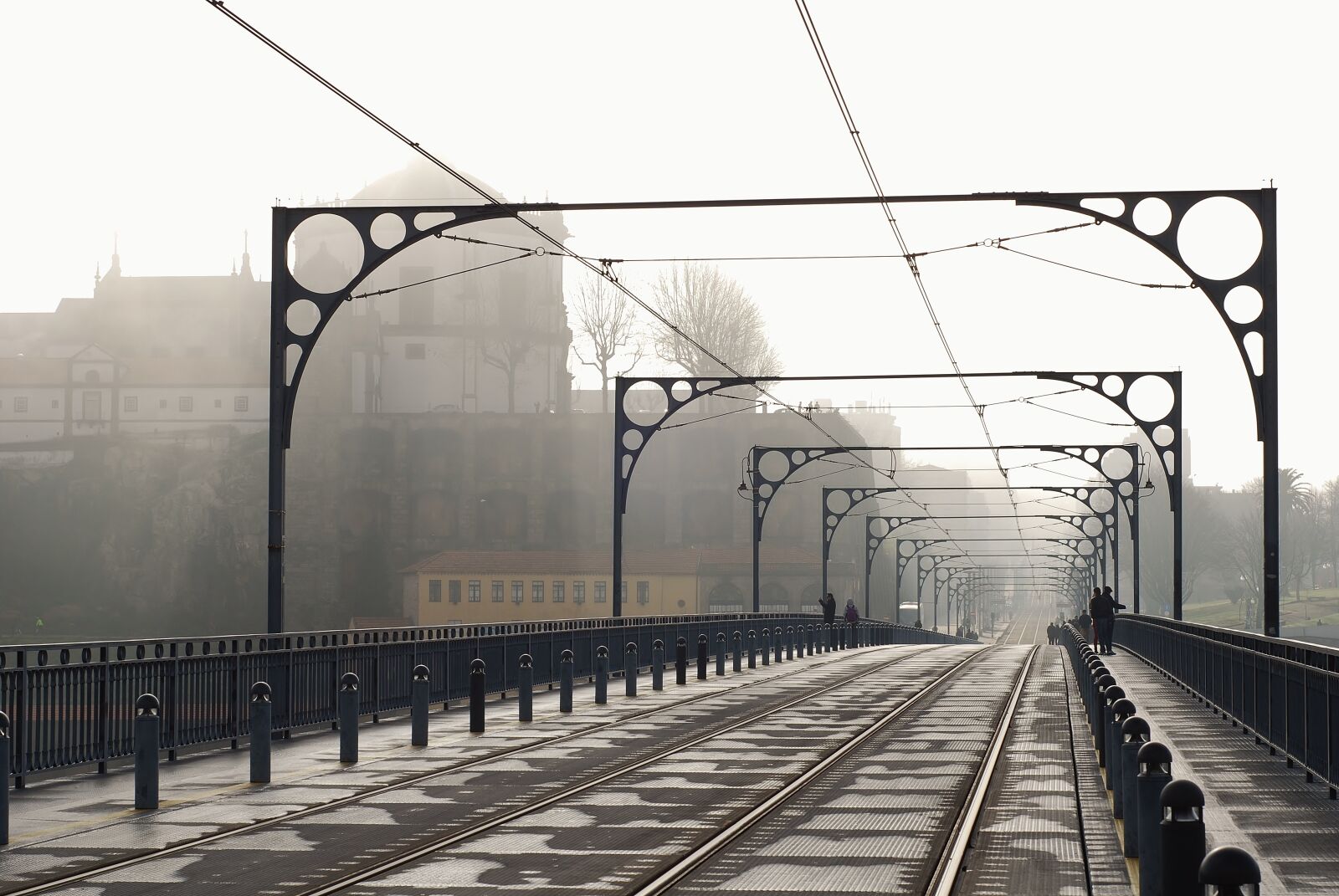 Nikon D80 sample photo. Porto, railway, bridge photography