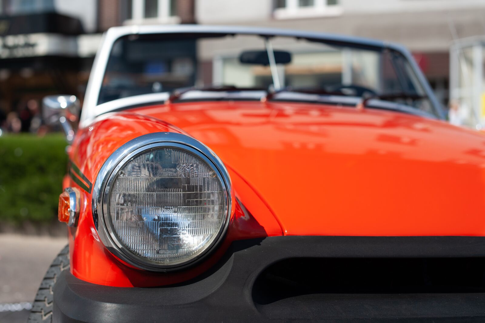Nikon D700 sample photo. Red, cabrio, cabriolet photography
