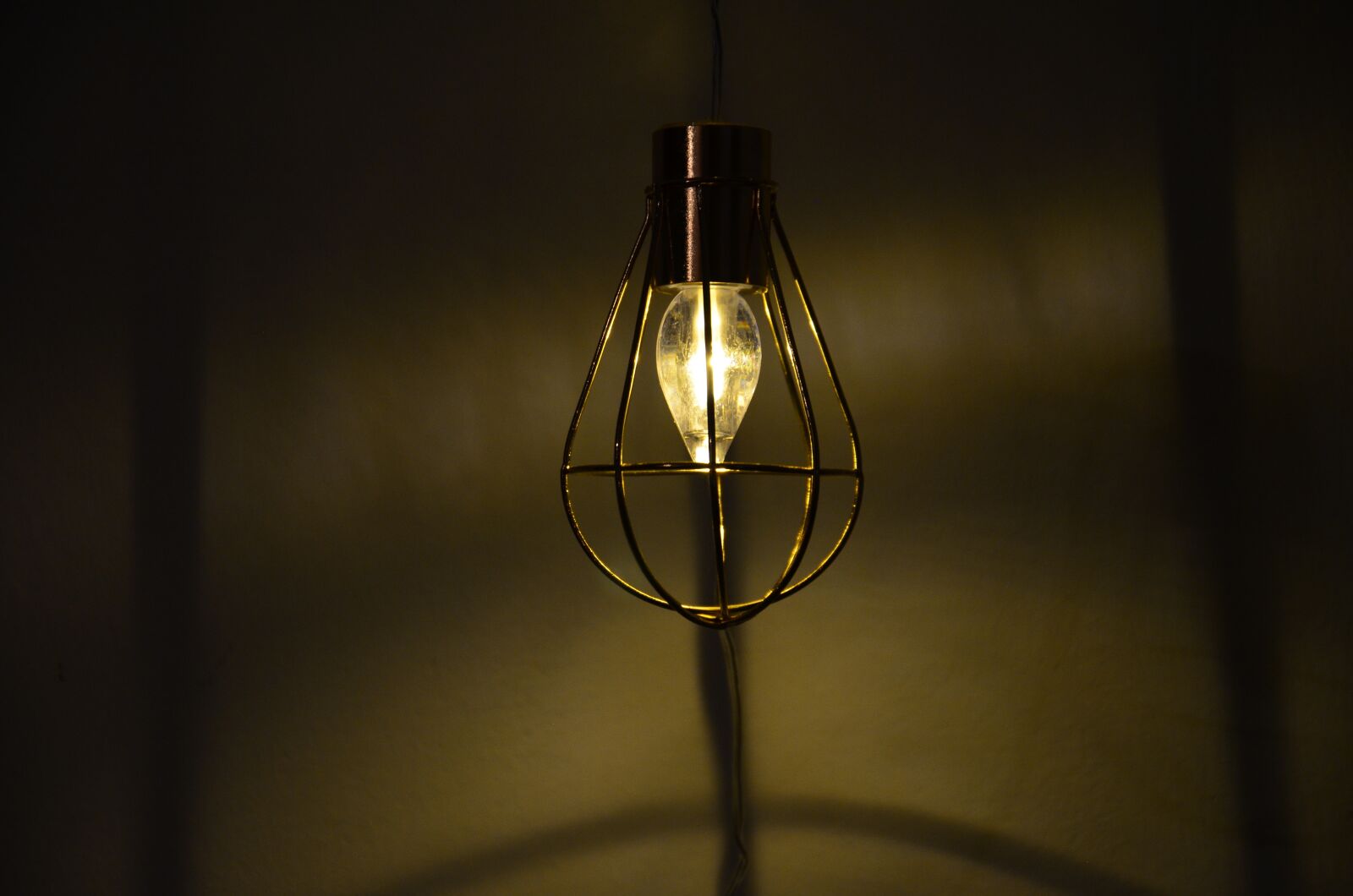 Nikon D5100 sample photo. Lichterkette, light, light bulb photography