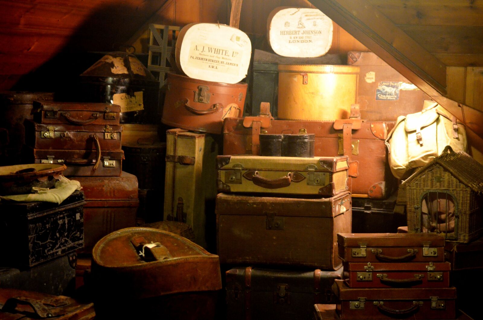 Nikon D5100 sample photo. Luggage, leather suitcase, dachstock photography
