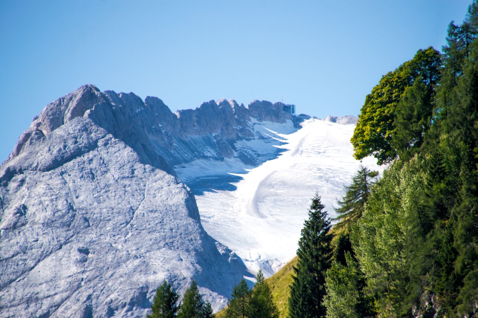 Nikon D5300 sample photo. Marmolada, glacier, summer glacier photography