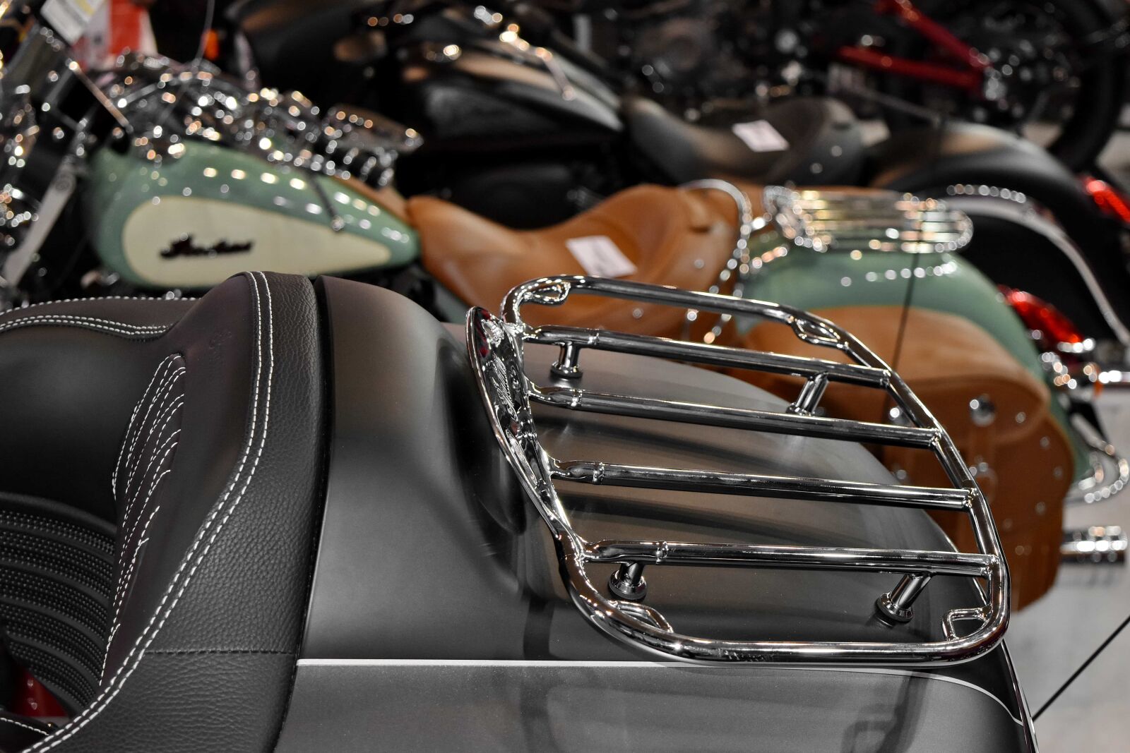 Nikon D5500 sample photo. Chrome, motorcycle, seat, fashion photography
