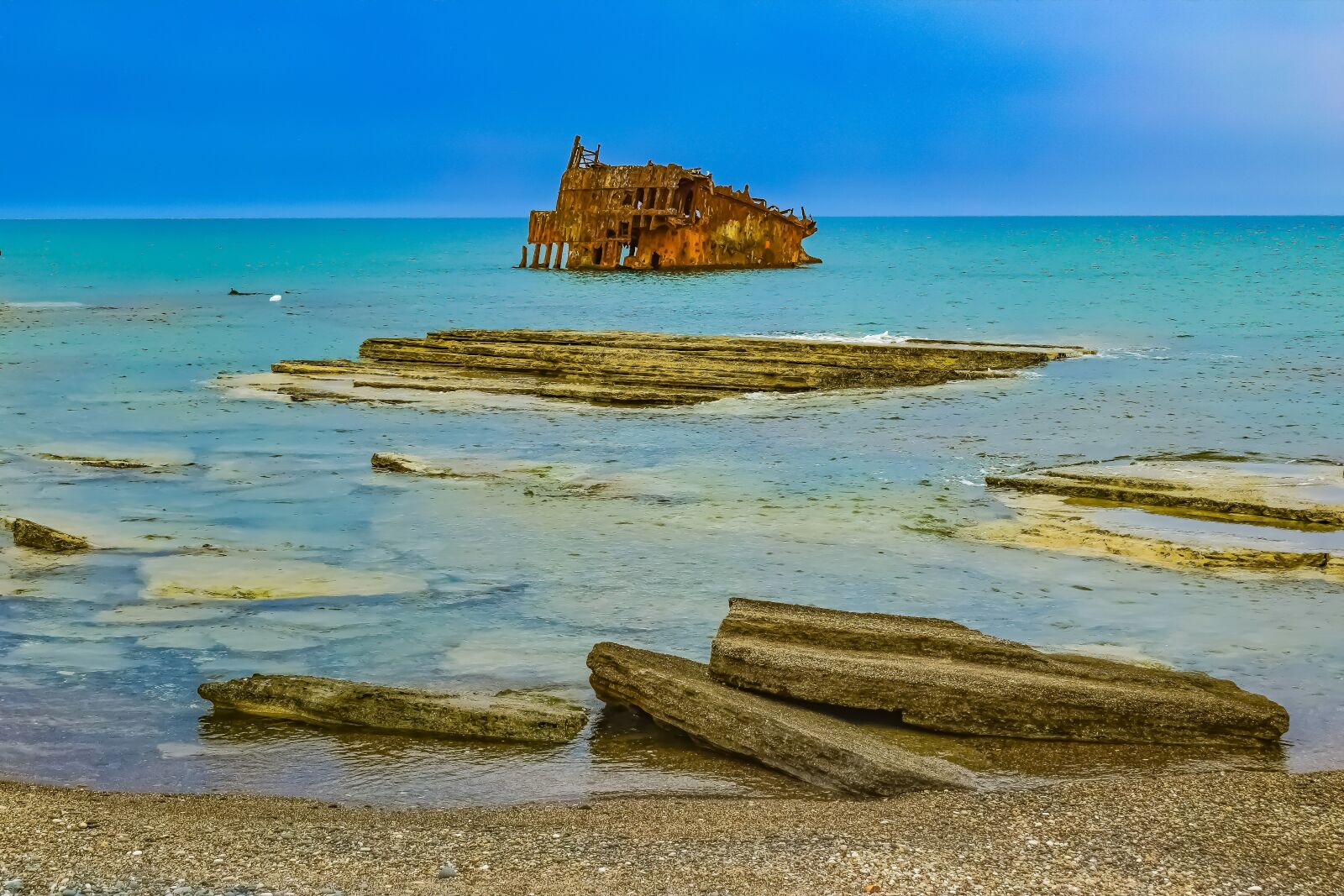 Nikon D3300 sample photo. Shipwreck, wreck, sea photography