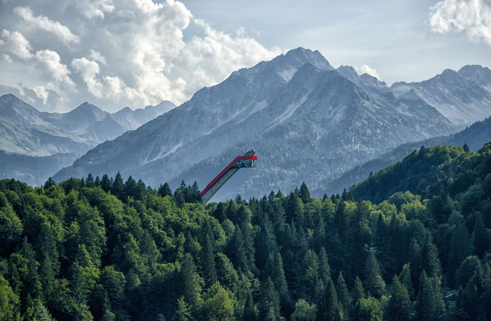 Nikon D5100 sample photo. Allg u, oberstdorf, ski photography
