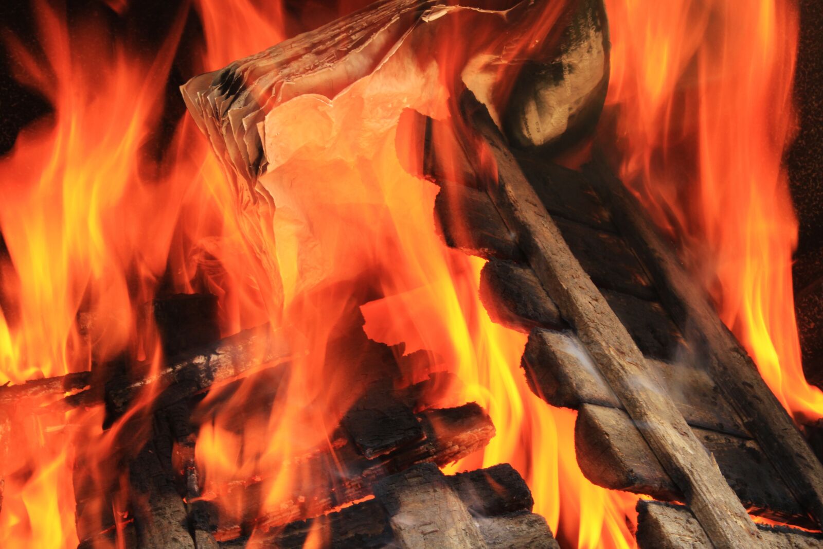 Canon EOS 2000D (EOS Rebel T7 / EOS Kiss X90 / EOS 1500D) sample photo. Open fire, fire, embers photography