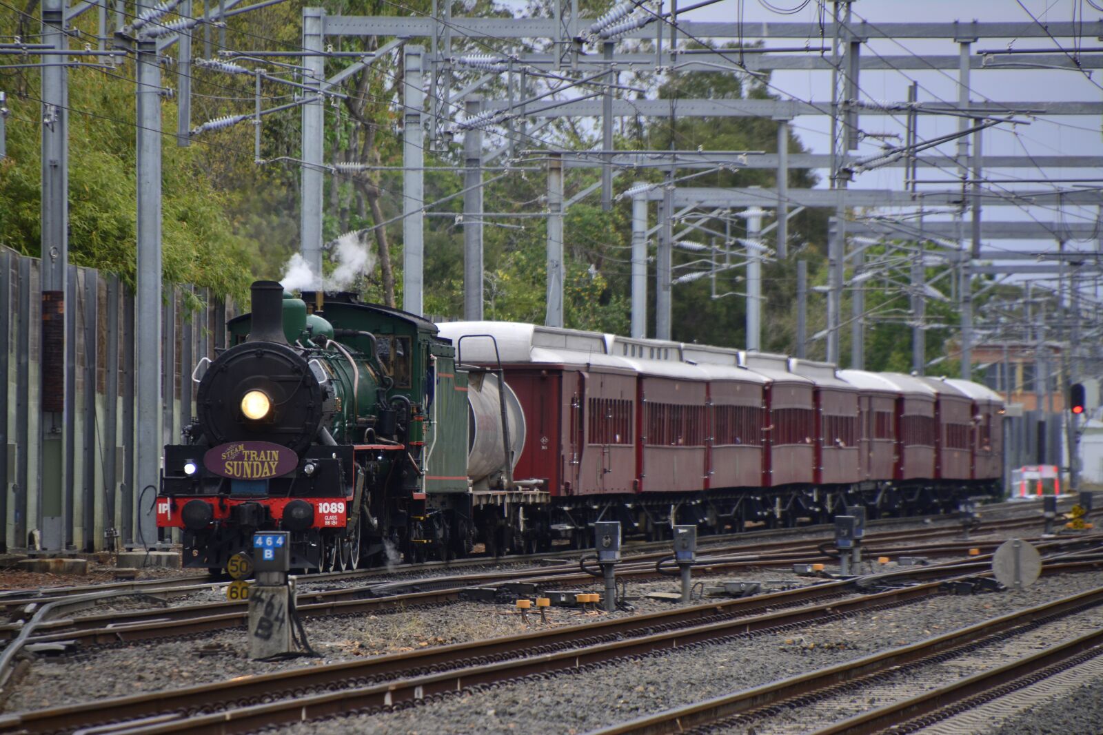 Nikon D5200 sample photo. Train, railway, steam photography