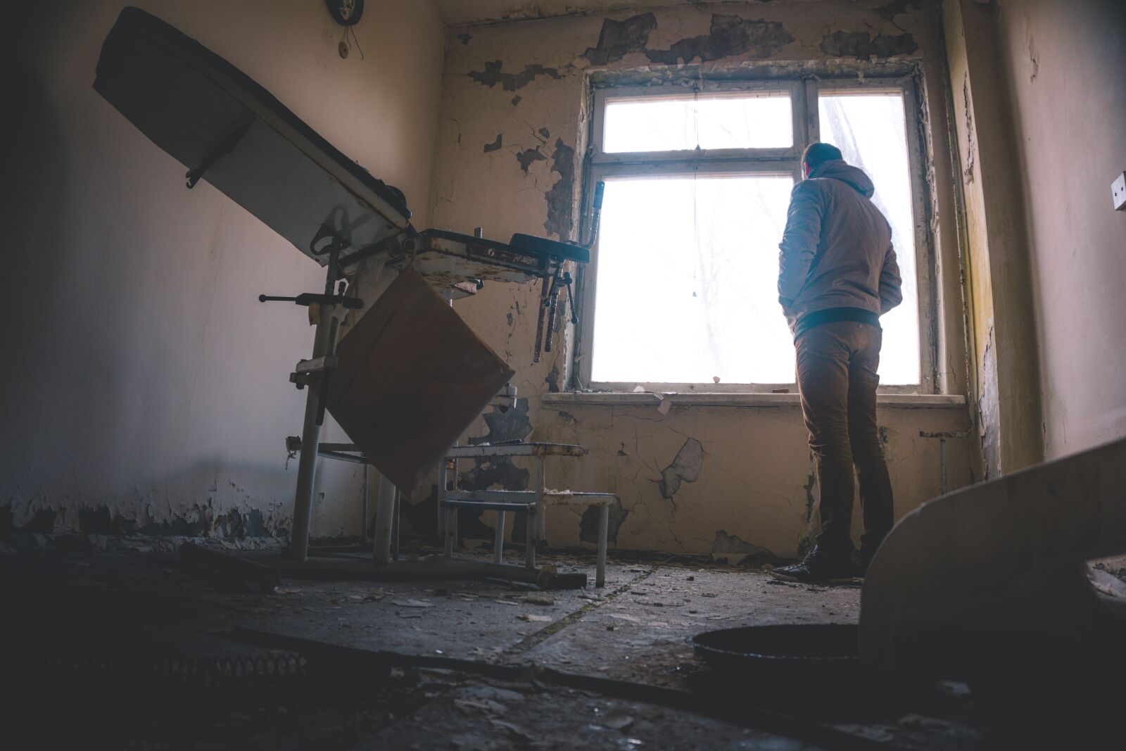 Sony a6000 sample photo. Hospital, abandoned, ukraine photography