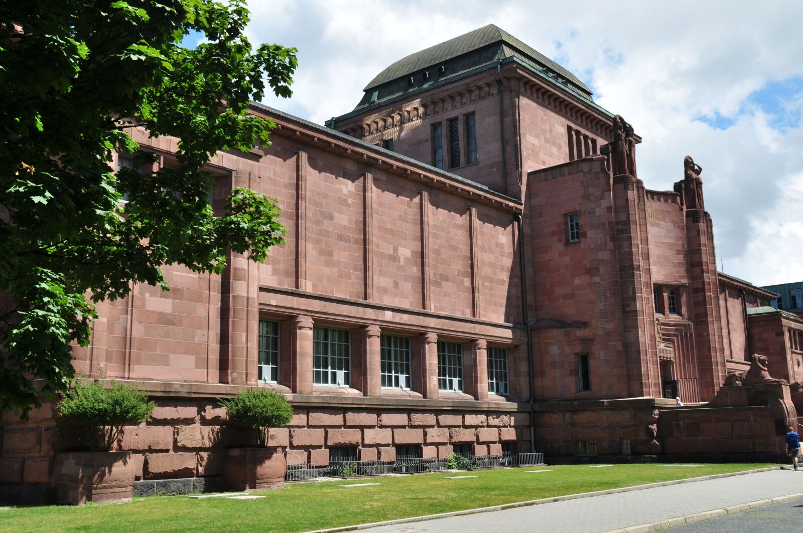 Nikon D90 sample photo. Mannheim, germany, kunsthalle photography