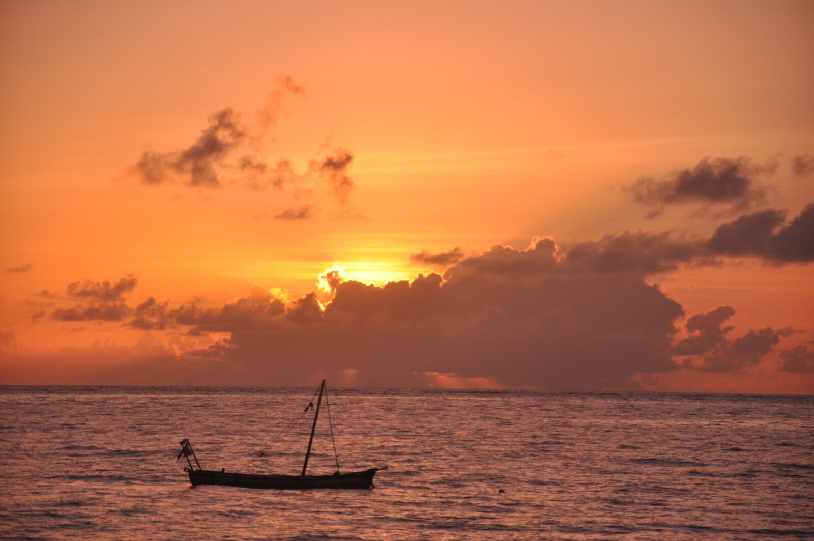 Nikon D90 sample photo. Sunset, water, sea photography