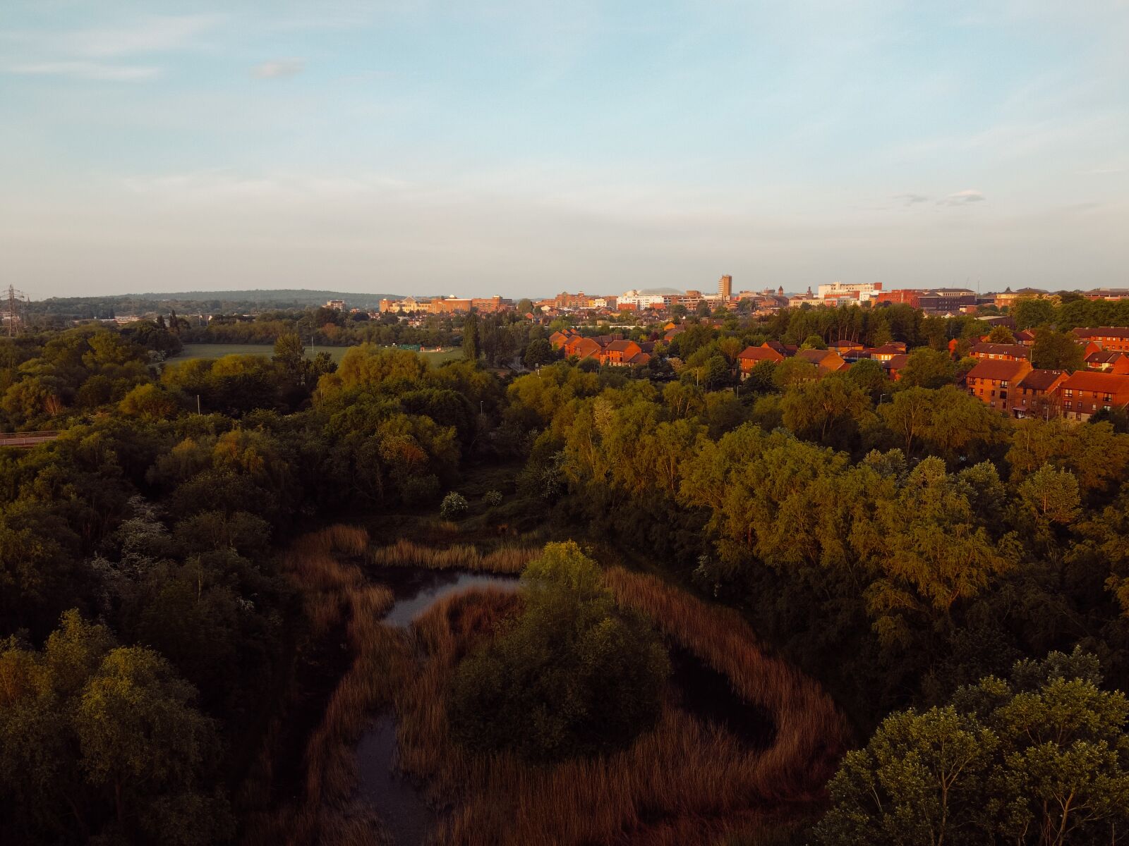 DJI FC7203 sample photo. Aerial, drone, hertfordshire photography
