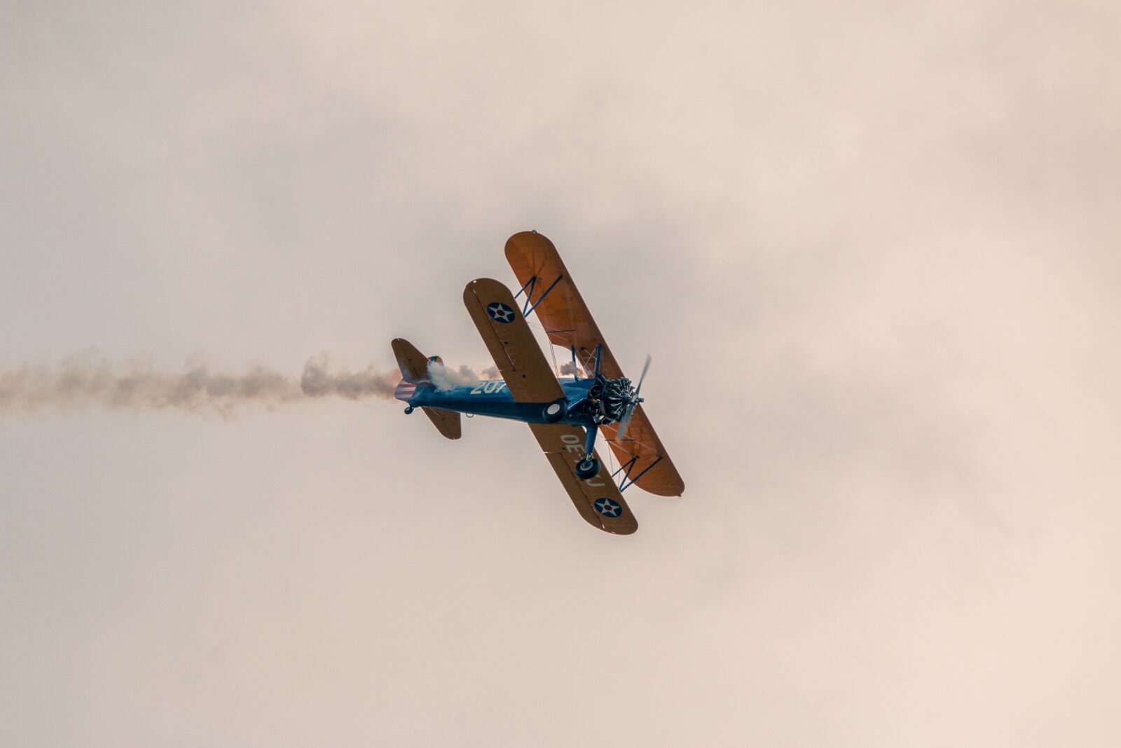 150-600mm F5-6.3 DG OS HSM | Contemporary 015 sample photo. Boeing stearman pt-13d, double photography