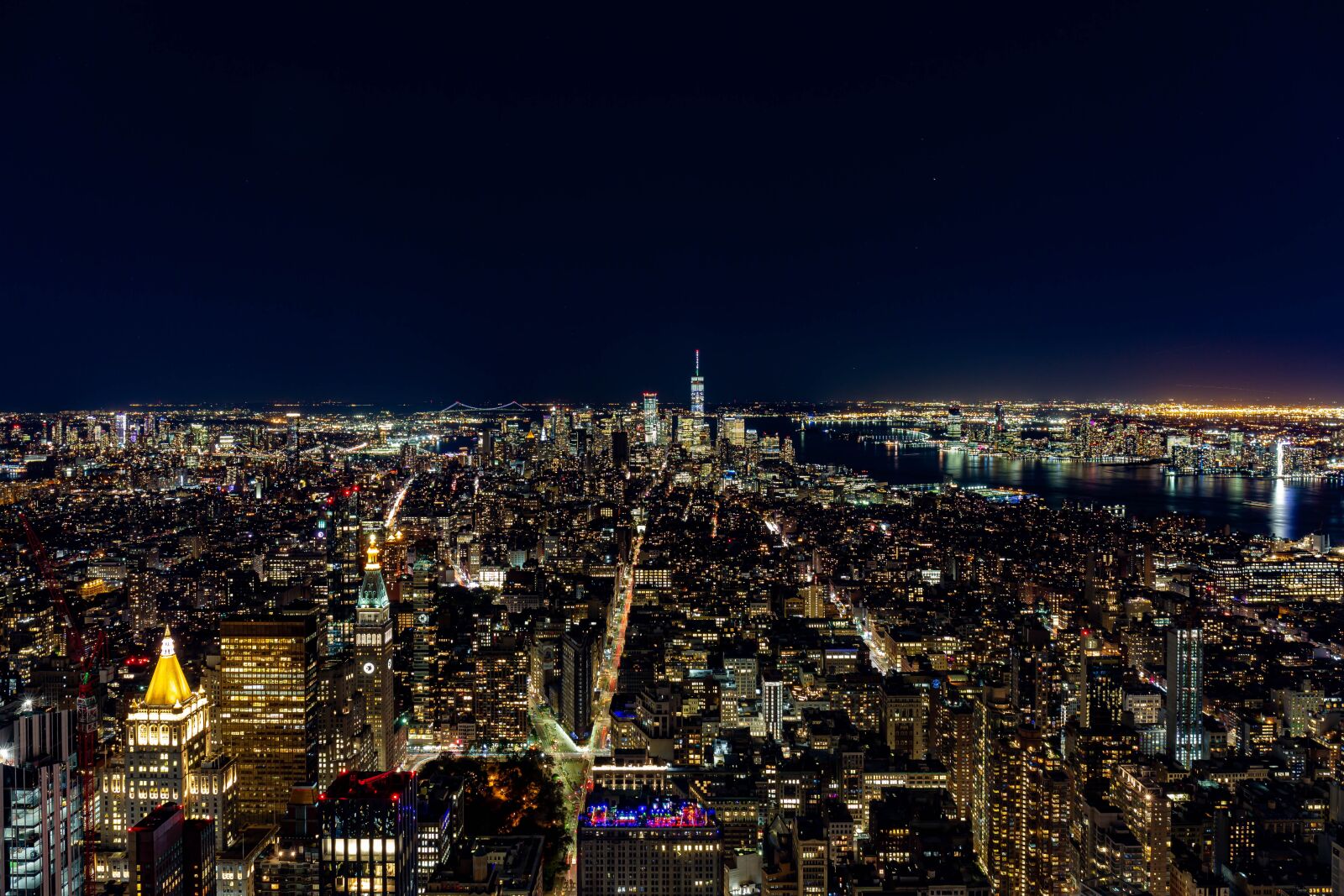 Canon EF 24-70mm F4L IS USM sample photo. New york, night, skyline photography