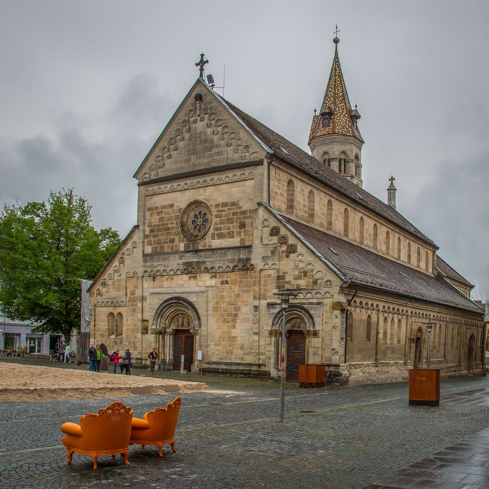 Canon EF 24-105mm F4L IS USM sample photo. Johanniskirche, swabian gm nd photography