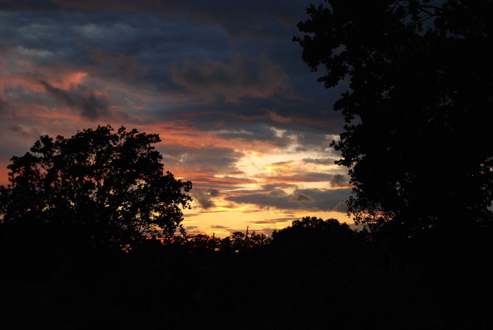 Nikon D80 sample photo. Evening, sky, clouds photography