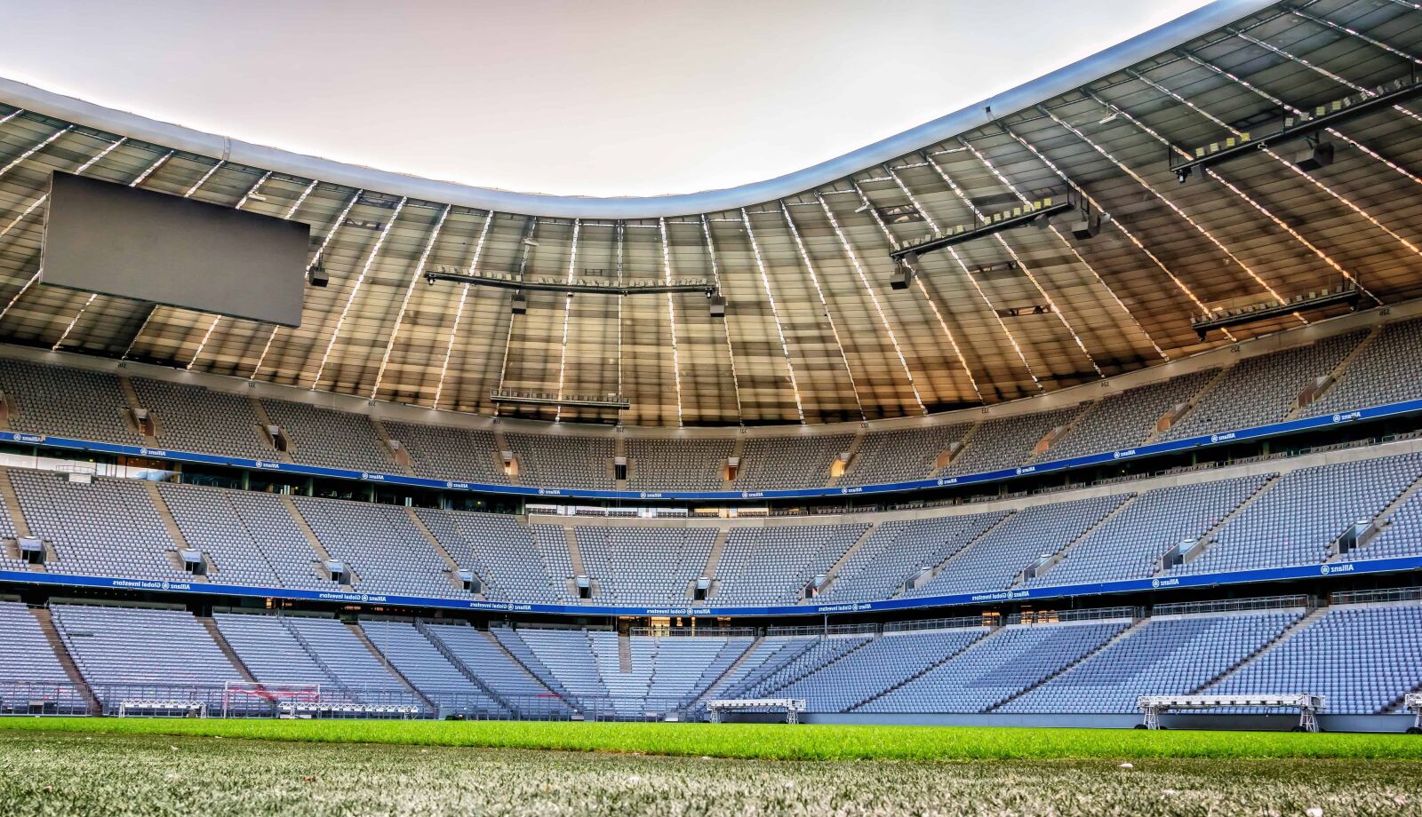 Nikon D3300 sample photo. Soccer, field, architecture, sky photography